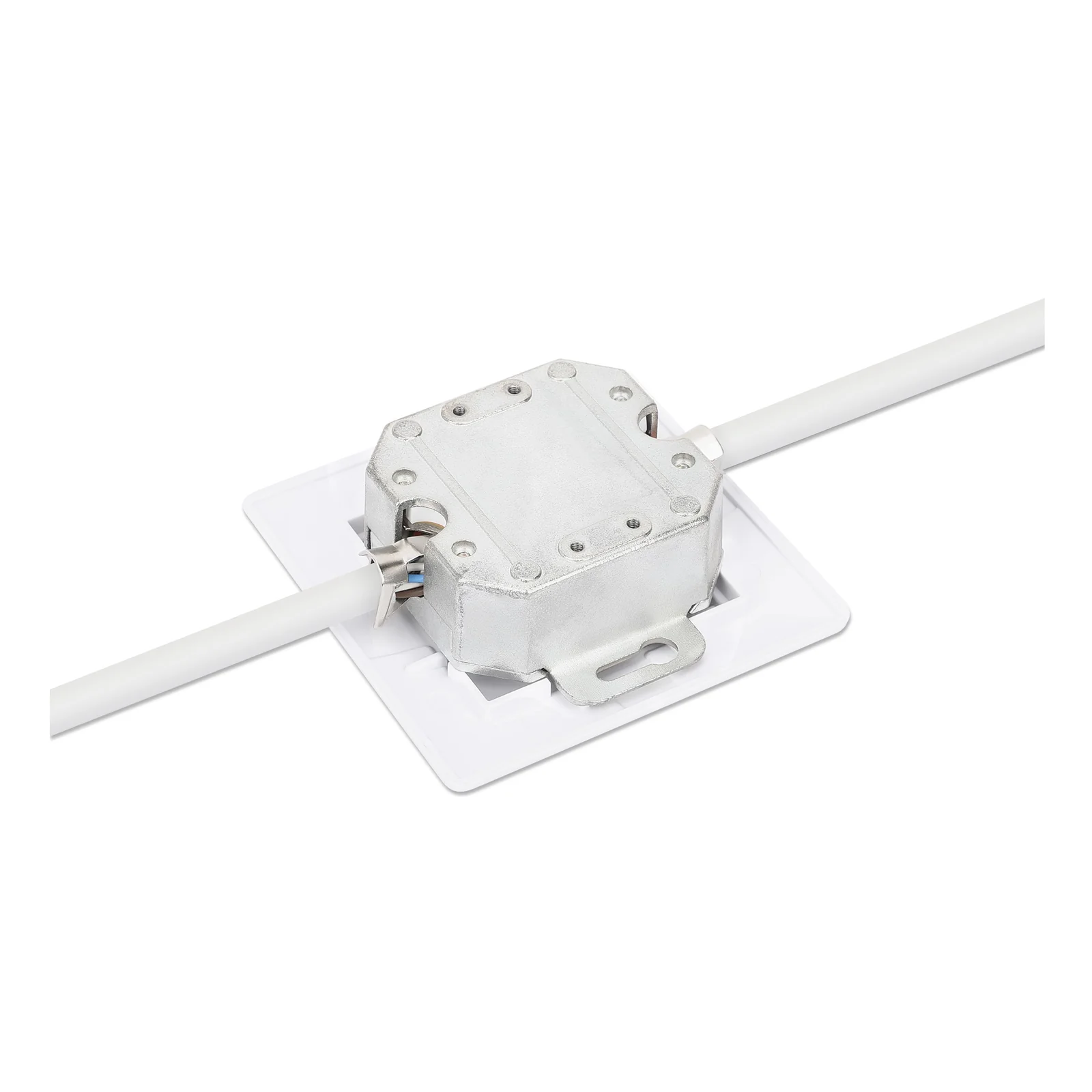 Intellinet 771900 prise de courant 2 x RJ-45 Blanc