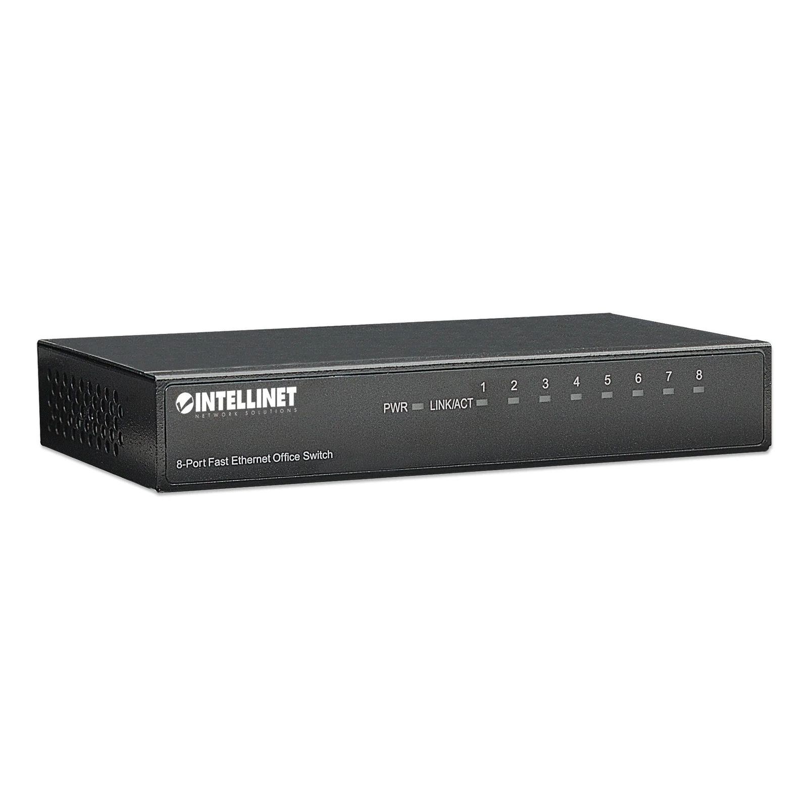 Intellinet 8-Port Fast Ethernet Office Switch Fast Ethernet (10/100) Noir