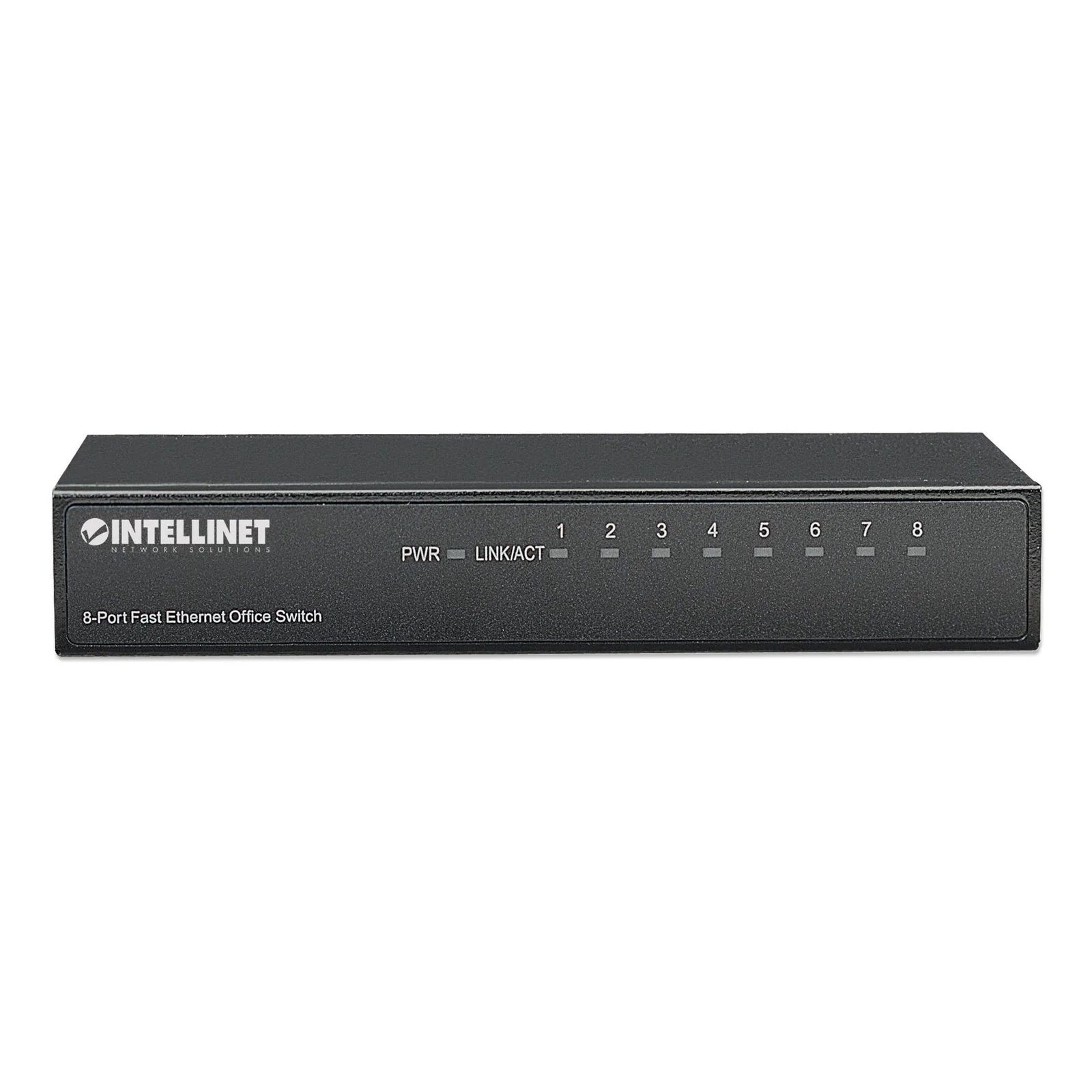 Intellinet 8-Port Fast Ethernet Office Switch Fast Ethernet (10/100) Noir