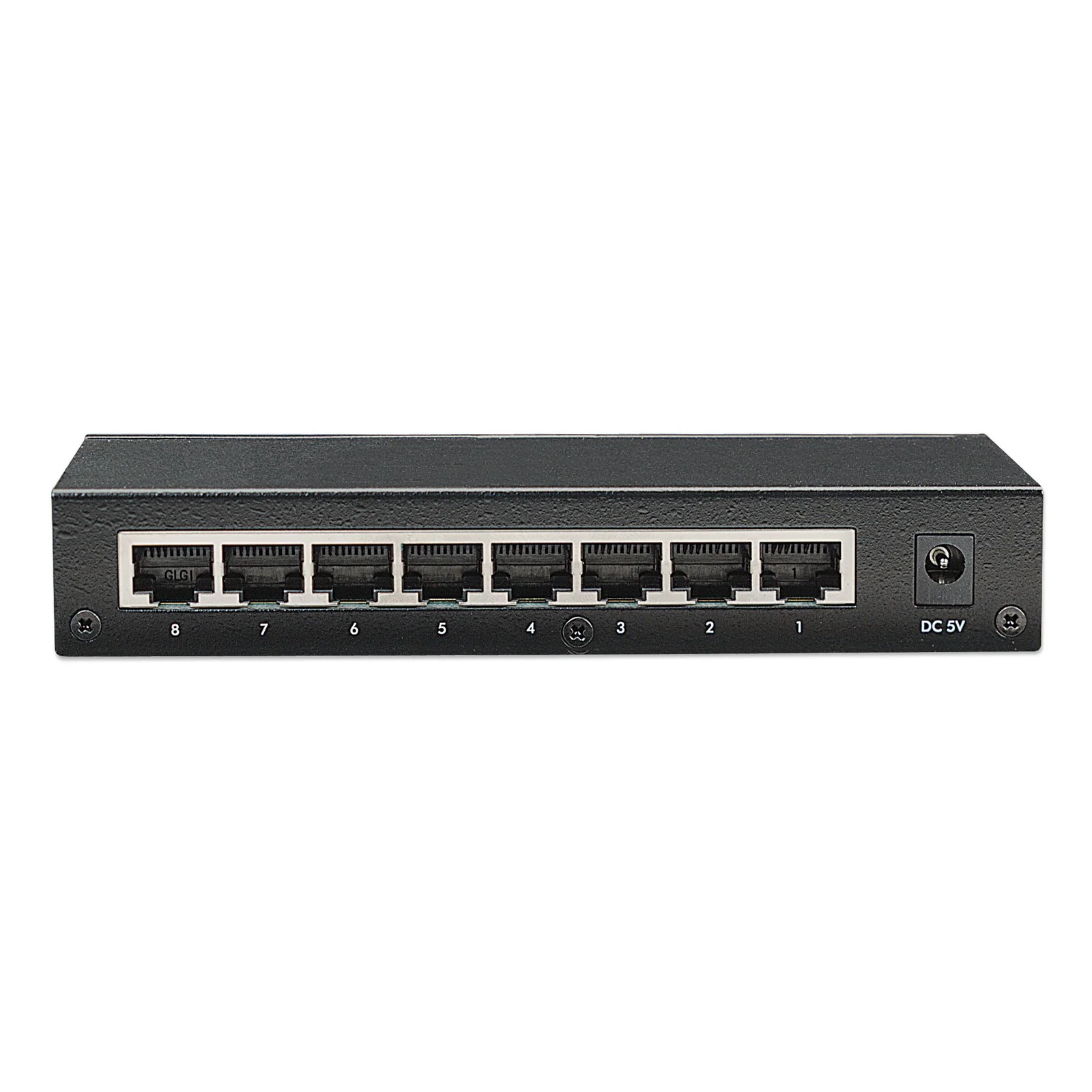 Intellinet 8-Port Fast Ethernet Office Switch Fast Ethernet (10/100) Noir