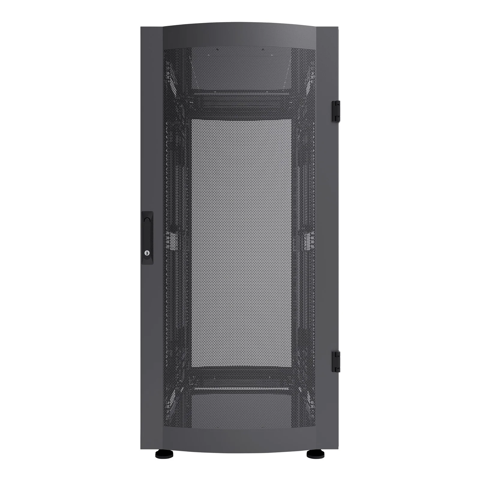Intellinet Armoire serveur autoportante 19", 36U, 600 × 1200 mm (largeur x profondeur), noire, en kit, charge max. 1500 kg, verrouillage multipoints, Une serrure par panneau latéral, profondeur utile 123 à 973 mm, IP20, acier