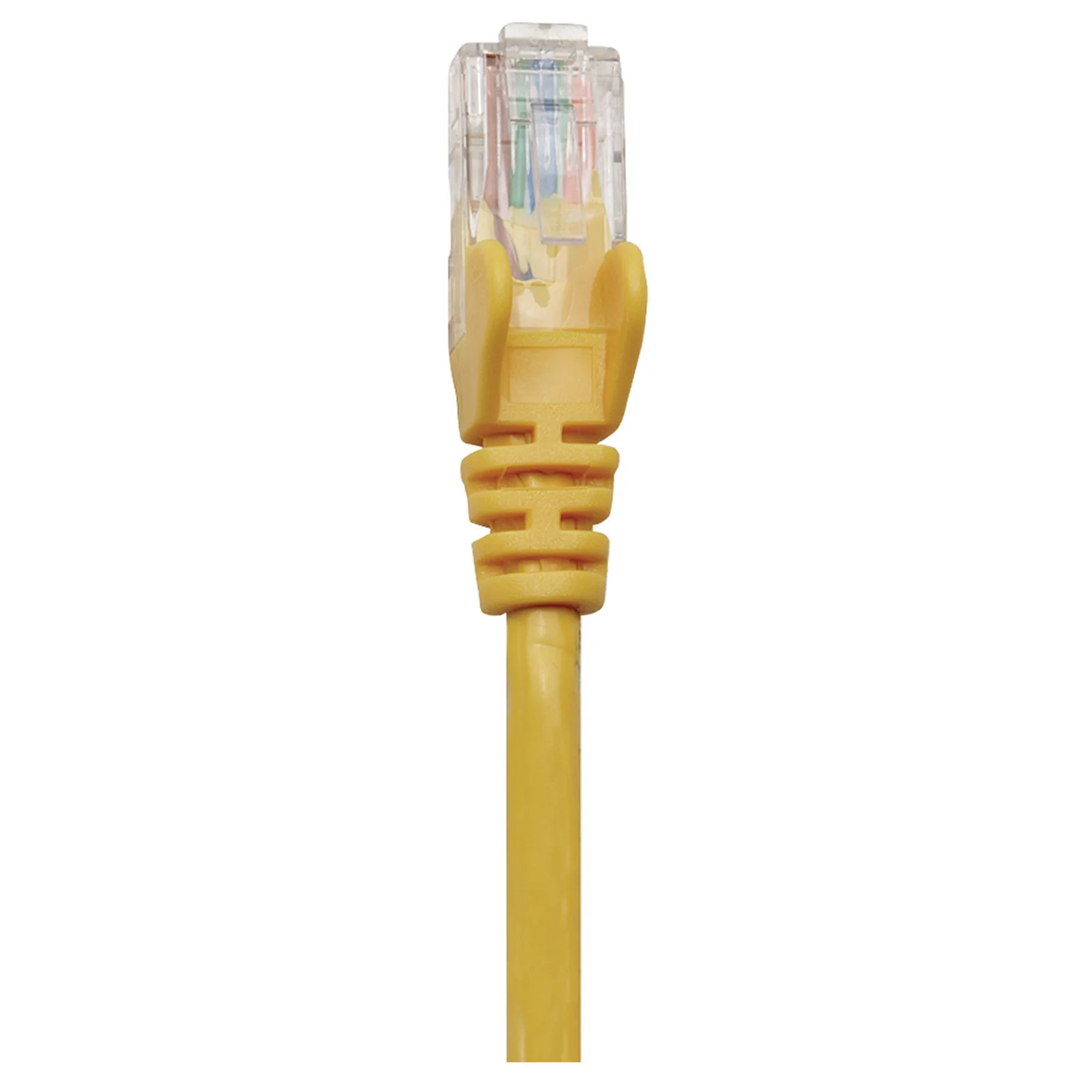 Intellinet Câble patch réseau, Cat6, 0,25 m, jaune, cuivre, S/FTP, LSOH/LSZH, PVC, RJ45, contacts plaqués or, anti-accroc, avec manchon, garantie à vie