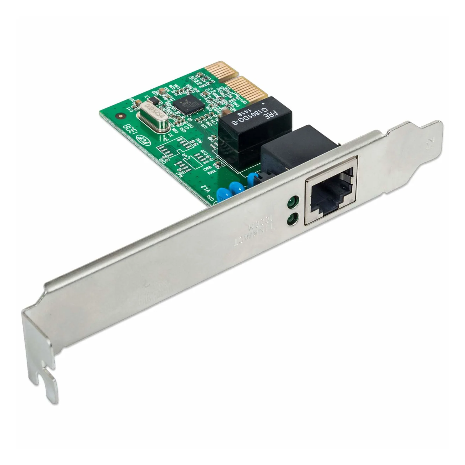 Intellinet Carte réseau Gigabit PCI Express, Ethernet RJ45 10/100/1000 Mbit/s, garantie de 3 ans