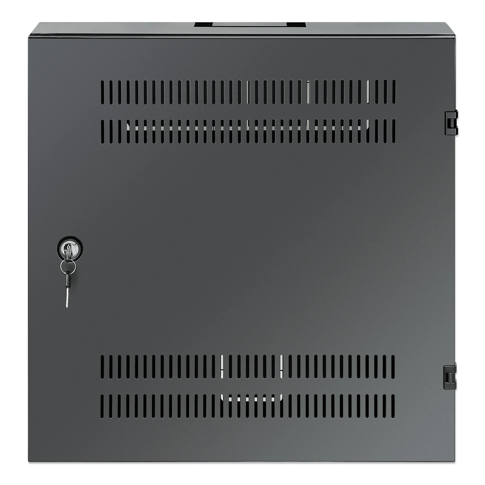 Intellinet Coffret mural 19" extra-plat avec rails 4U horizontaux et 2U verticaux, profondeur 170 mm, idéal AV/multimédia/surveillance, assemblé, noir RAL 7021