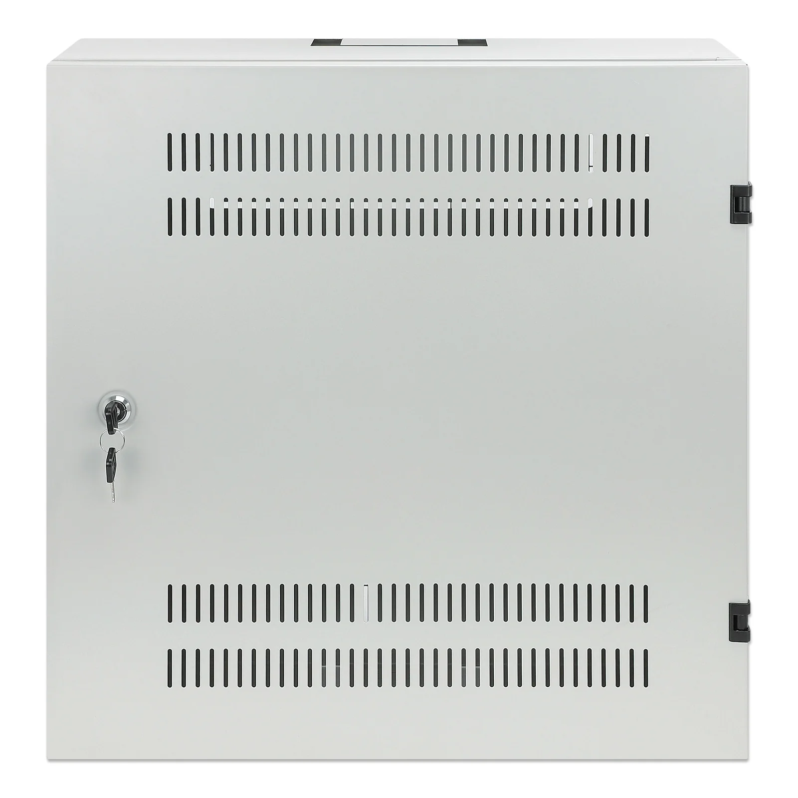Intellinet Coffret mural 19" extra-plat avec rails 4U horizontaux et 2U verticaux, profondeur 170 mm, idéal AV/multimédia/surveillance, assemblé, gris RAL 7035