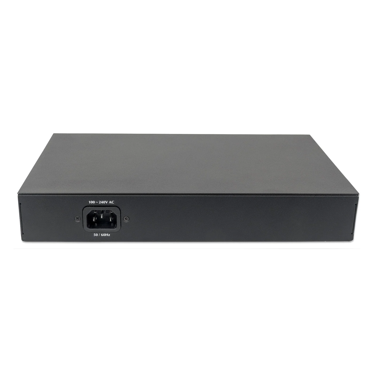 Intellinet Commutateur réseau (switch) Gigabit Ethernet PoE+ administrable via le Web 8 ports avec 2 ports SFP, IEEE 802.3at/af, budget PoE 140 W, endspan, format bureau ou rack 19", garantie de 3 ans