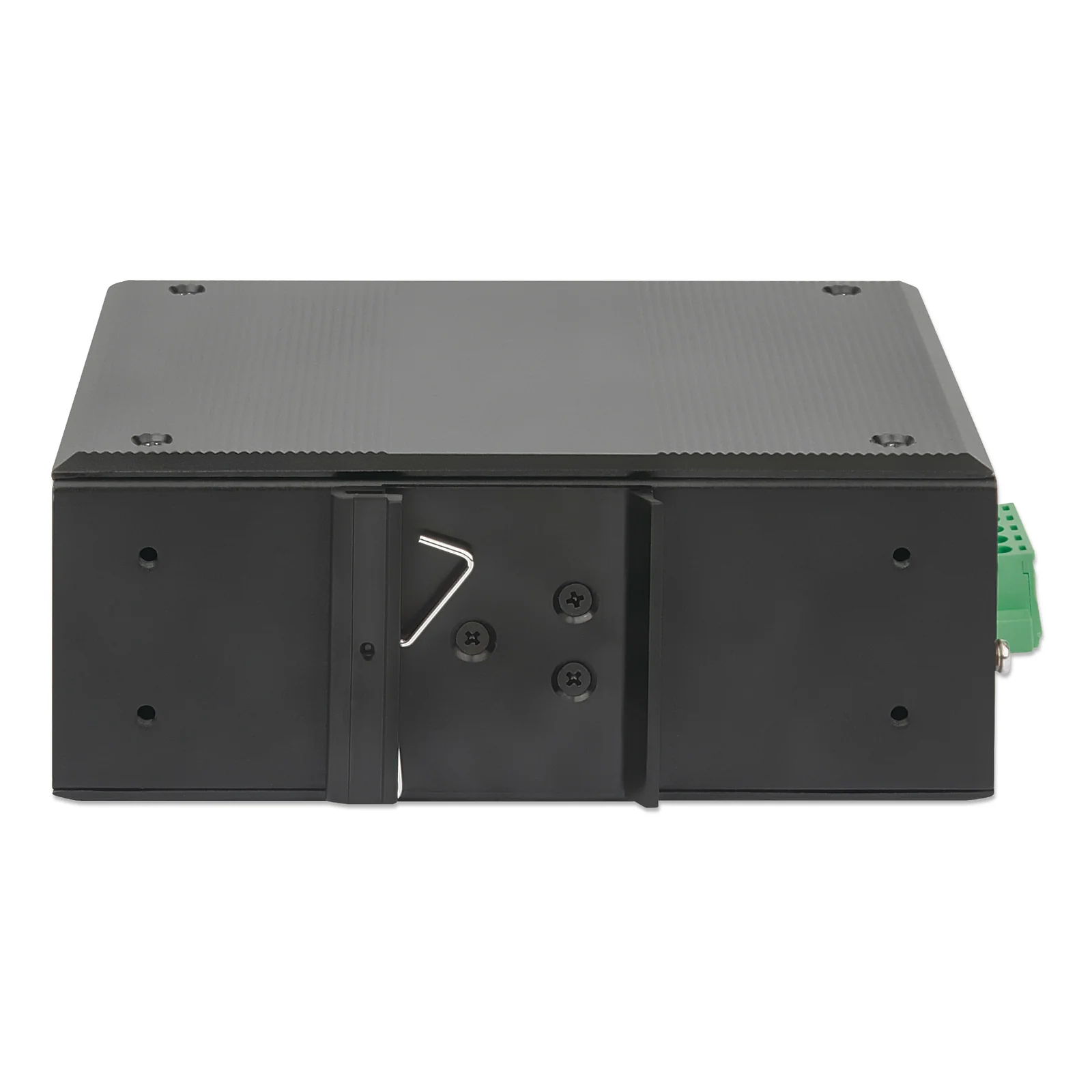 Intellinet Commutateur réseau (switch) industriel Gigabit Ethernet PoE+ 8 ports avec passthrough PoE, 1 port PD PoE 95 W, 7 ports PSE PoE, budget PoE jusqu’à 120 W, IEEE 802.3at/af, montage sur rail DIN, garantie de 3 ans