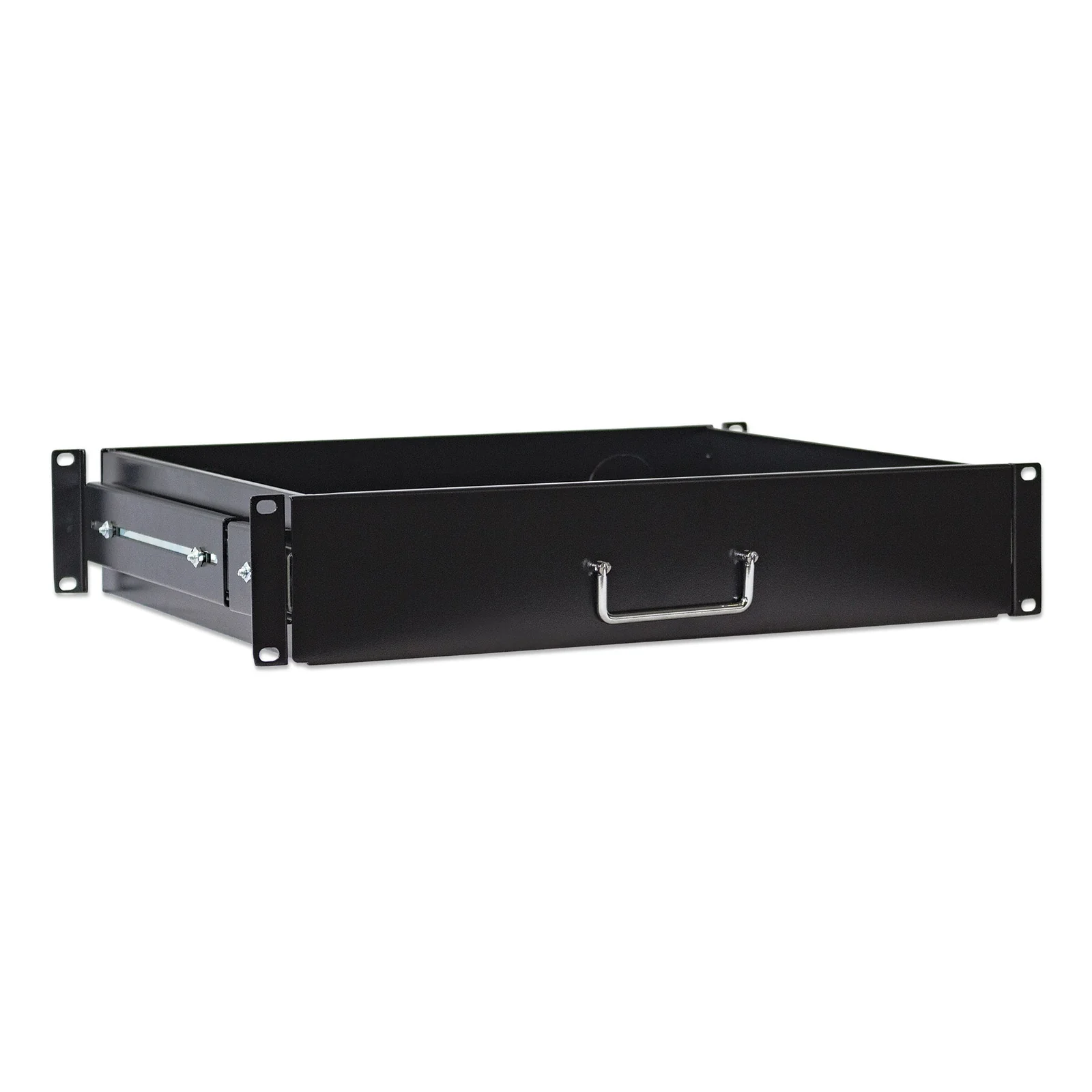 Intellinet Étagère tiroir 19", 2U, profondeur 350 mm, charge max. 30 kg, noire, garantie trois ans