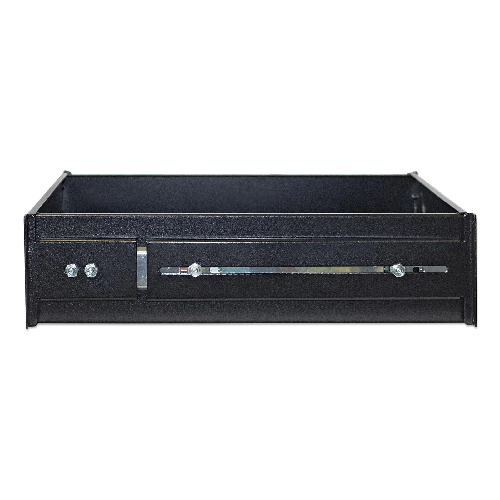 Intellinet Étagère tiroir 19", 2U, profondeur 350 mm, charge max. 30 kg, noire, garantie trois ans