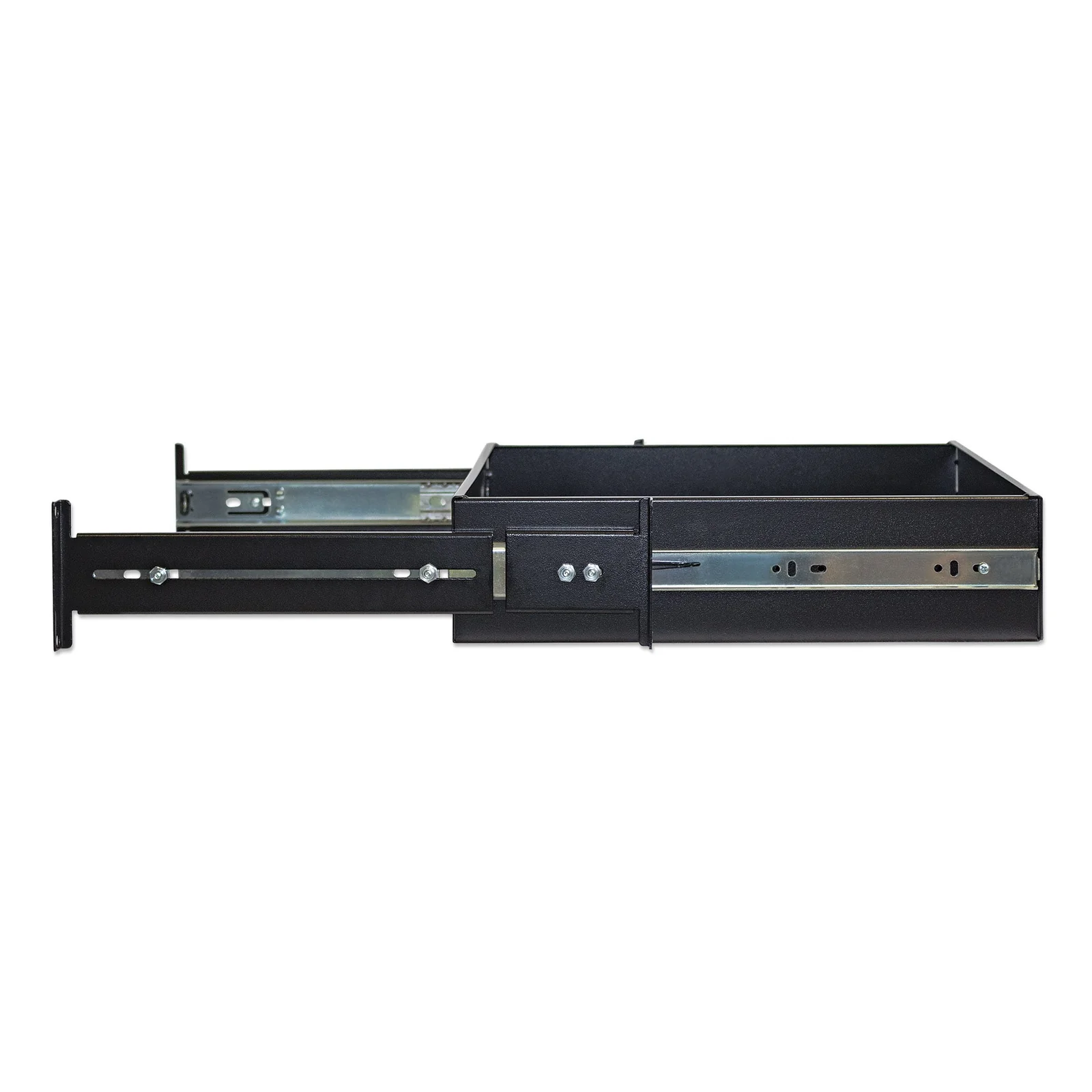 Intellinet Étagère tiroir 19", 2U, profondeur 350 mm, charge max. 30 kg, noire, garantie trois ans