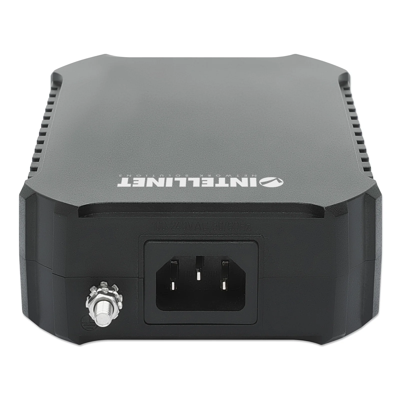 Intellinet Injecteur PoE++ 10G à 1 port 95 W, conforme IEEE 802.3bt (4PPoE), boîtier métallique, option de montage mural, Alimentation par Ethernet, Power Over Ethernet, garantie de 3 ans