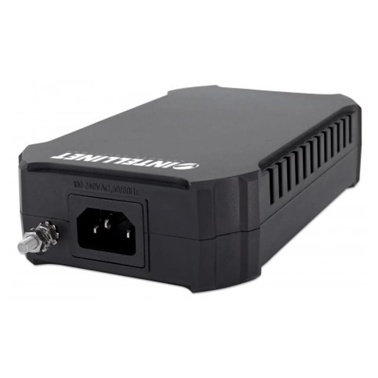 Intellinet Injecteur PoE++ Gigabit, 1 port 95 W, conforme IEEE 802.3bt (4PPoE), boîtier plastique, option montage mural, Alimentation par Ethernet, Power Over Ethernet, garantie de 3 ans