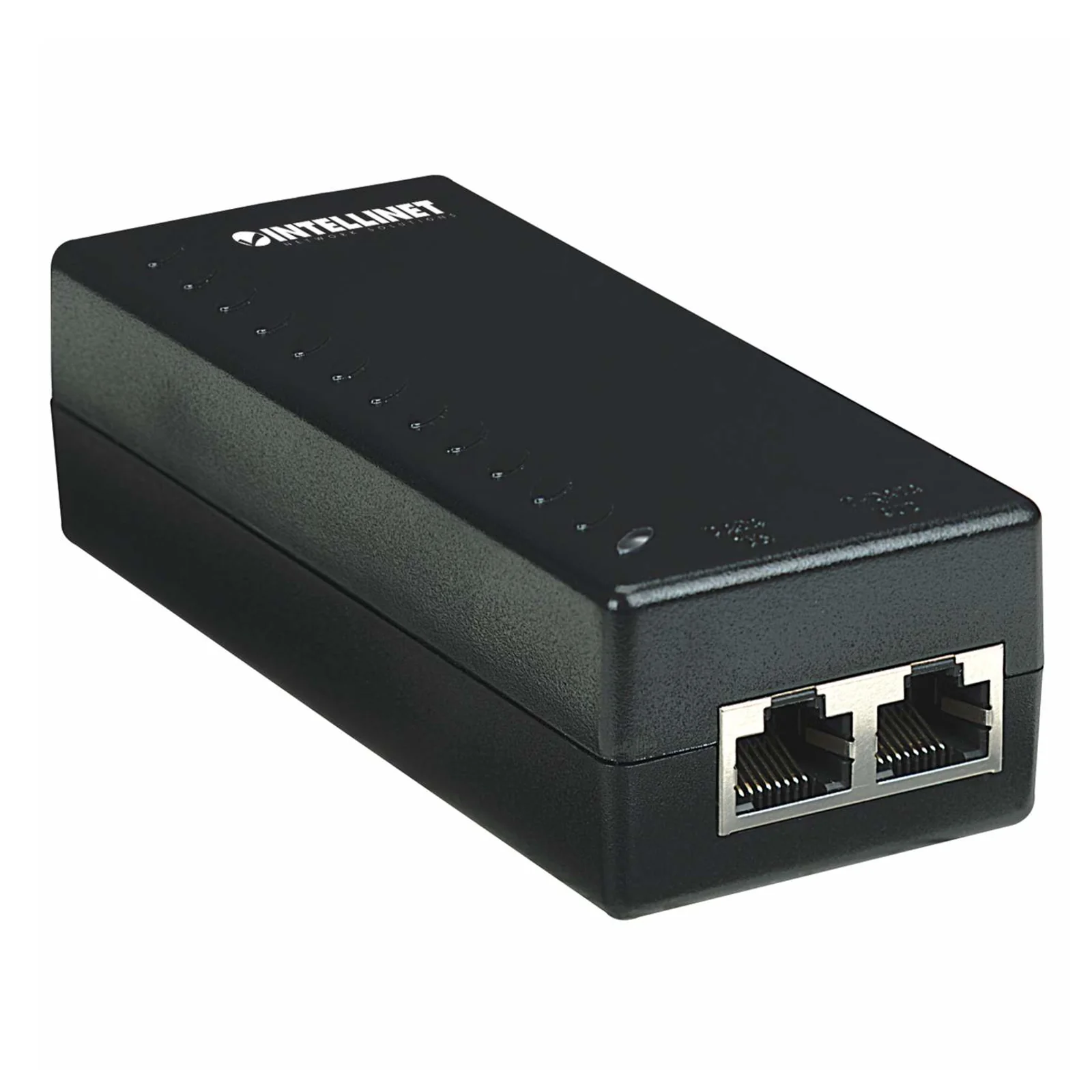 Intellinet Injecteur Power over Ethernet (PoE), 1 port, 48V DC, conforme IEEE 802.3af, Alimentation par Ethernet, garantie de 3 ans