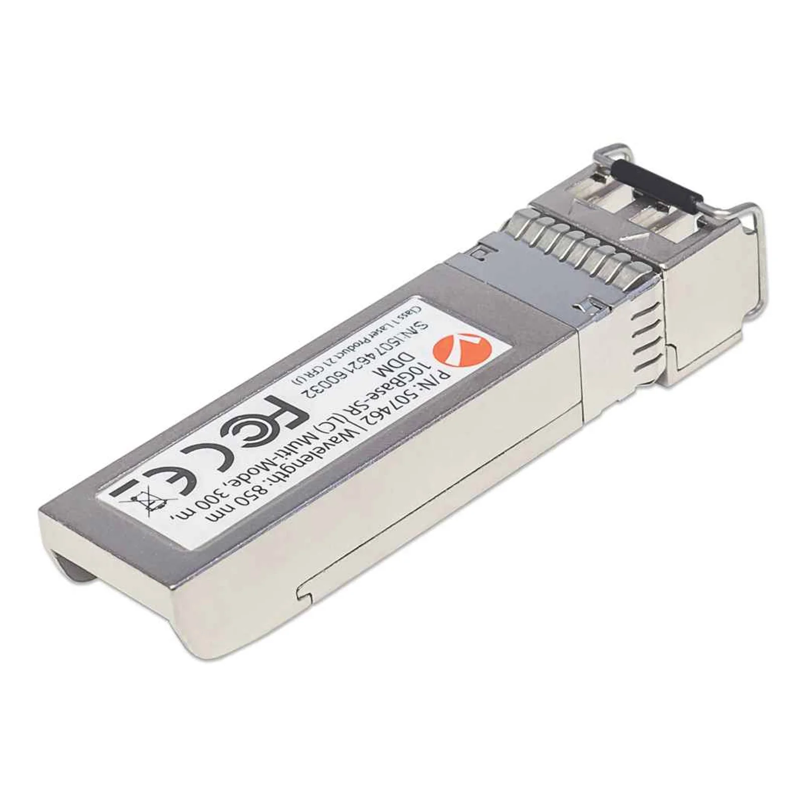 Intellinet Module émetteur-récepteur de réseau SFP+ fibre 10 Gigabit, 10GBase-SR (LC) multimode, 300 m, 850 nm, conforme MSA, équivalent Cisco SFP-10G-SR, garantie de 3 ans