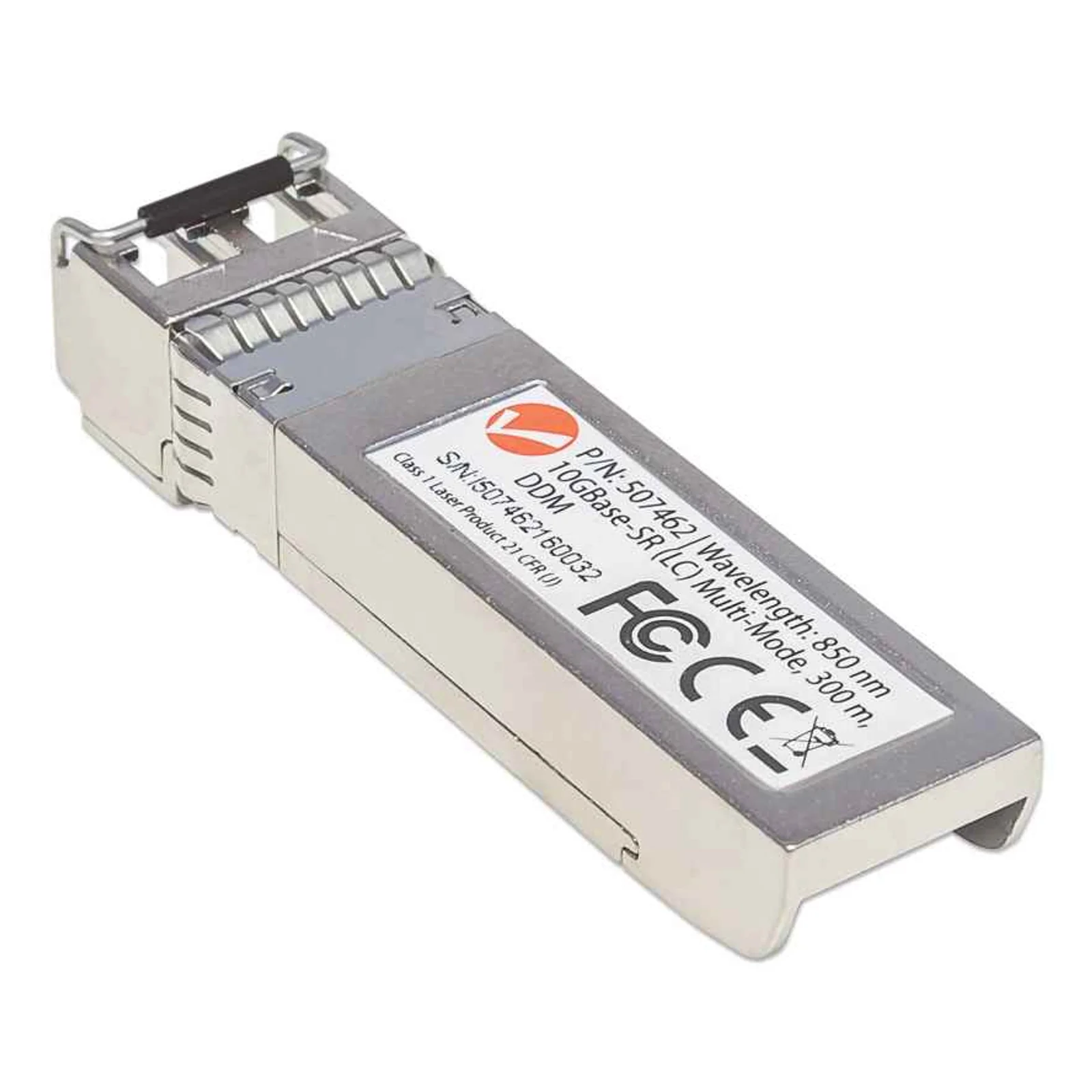 Intellinet Module émetteur-récepteur de réseau SFP+ fibre 10 Gigabit, 10GBase-SR (LC) multimode, 300 m, 850 nm, conforme MSA, équivalent Cisco SFP-10G-SR, garantie de 3 ans