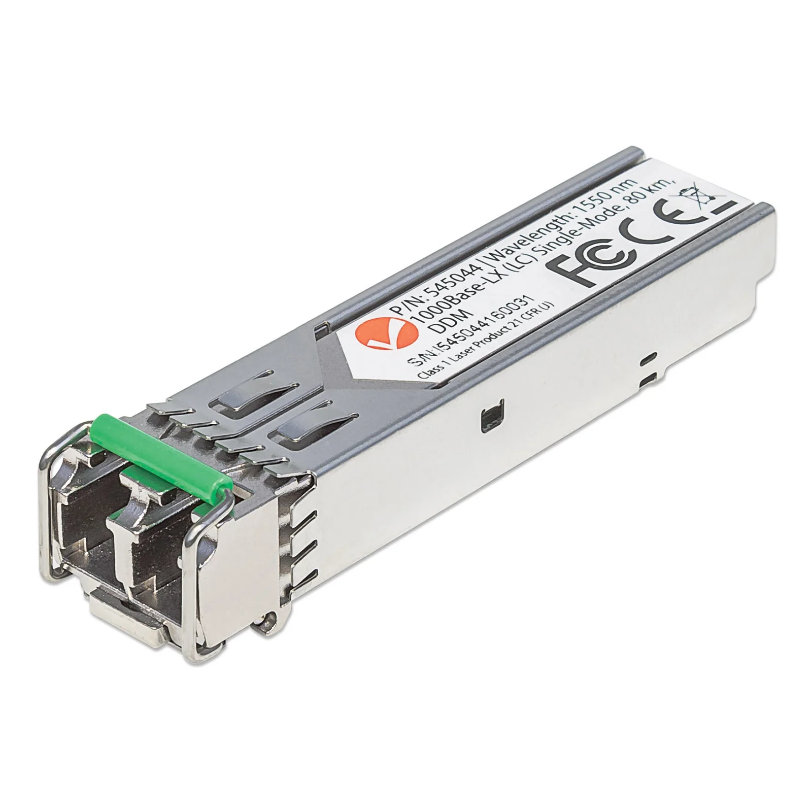 Module émetteur-récepteur de réseau SFP fibre Gigabit, 1000Base-LX (LC) monomode, 80 km, 1550 nm, conforme MSA, équivalent Cisco GLC-ZX-SMD, garantie de 3 ans