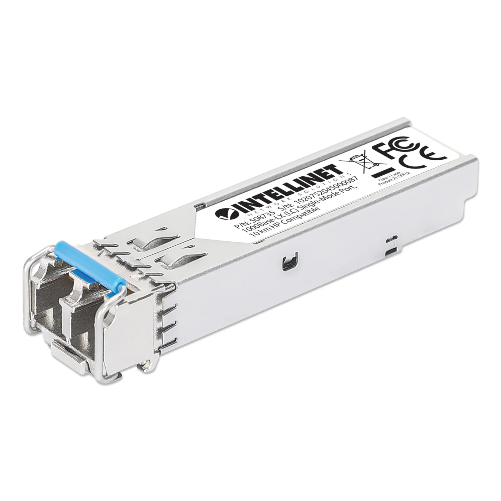 Module émetteur-récepteur de réseau SFP fibre Gigabit, 1000Base-LX, port monomode LC, portée 10 km, compatible HPE J4859A / J4859B / J4859C / J4859D, garantie de 3 ans