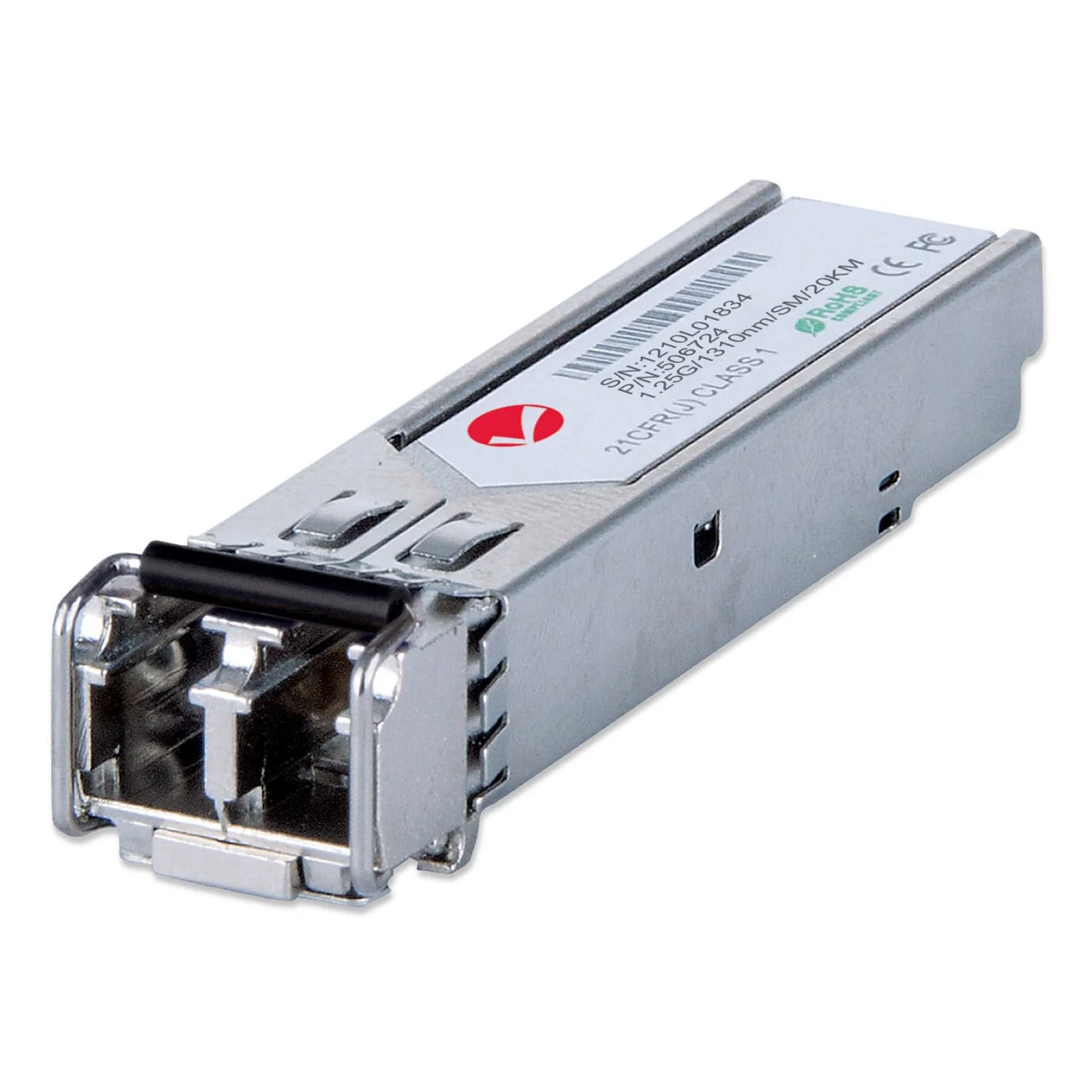 Module émetteur-récepteur de réseau SFP fibre Gigabit Mini-GBIC, 1000Base-LX (LC) monomode, 20 km, 1310 nm, conforme MSA, équivalent Cisco GLC-LH-SM, garantie de 3 ans