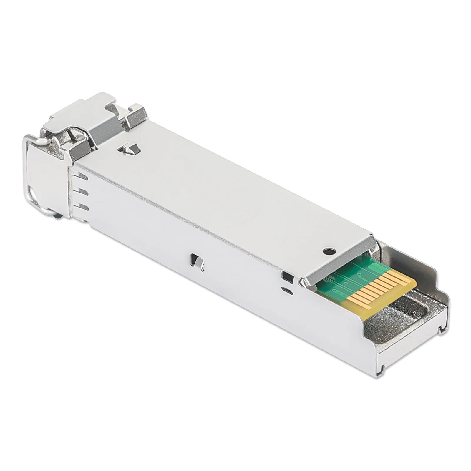 Intellinet Module émetteur-récepteur de réseau SFP fibre Gigabit Mini-GBIC, 1000Base-SX (LC) multimode duplex, 550 m, 850 nm, équivalent HPE J4858A/J4858B/J4858C/J4858D, garantie de 3 ans
