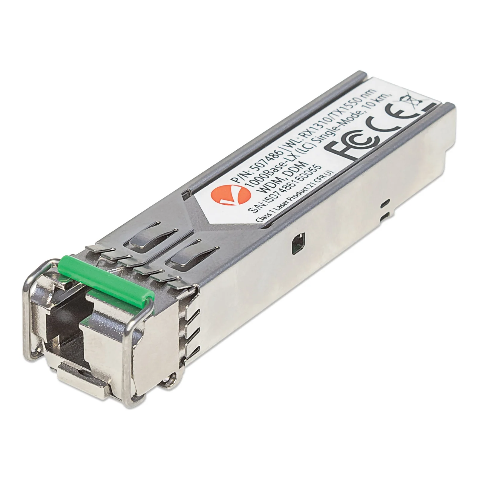 Module émetteur-récepteur de réseau SFP WDM bidirectionnel Gigabit, 1000Base-LX (LC) monomode, 10 km, RX 1310 nm / TX 1550 nm, conforme MSA, équivalent Cisco GLC-BX-D, garantie de 3 ans