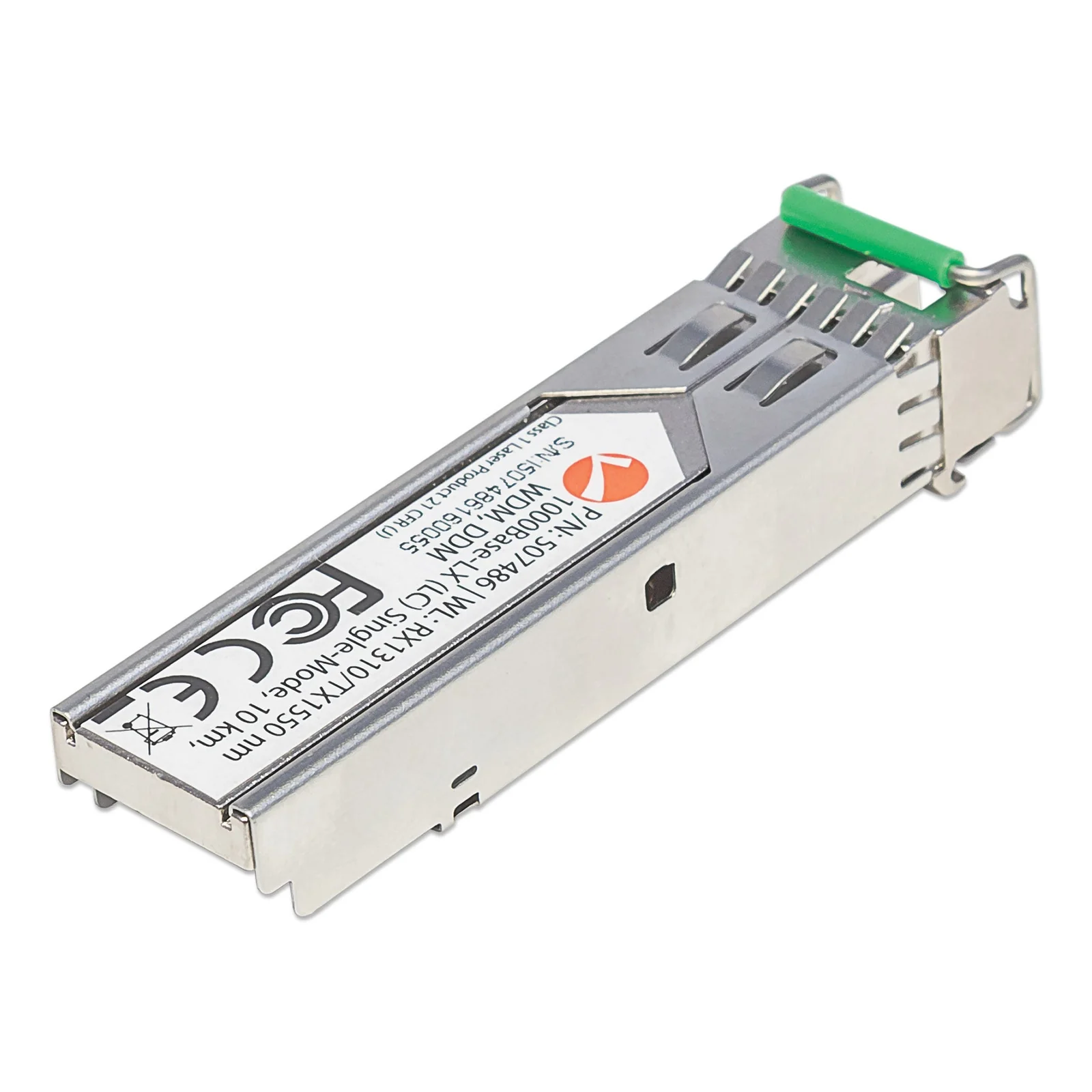Intellinet Module émetteur-récepteur de réseau SFP WDM bidirectionnel Gigabit, 1000Base-LX (LC) monomode, 10 km, RX 1310 nm / TX 1550 nm, conforme MSA, équivalent Cisco GLC-BX-D, garantie de 3 ans