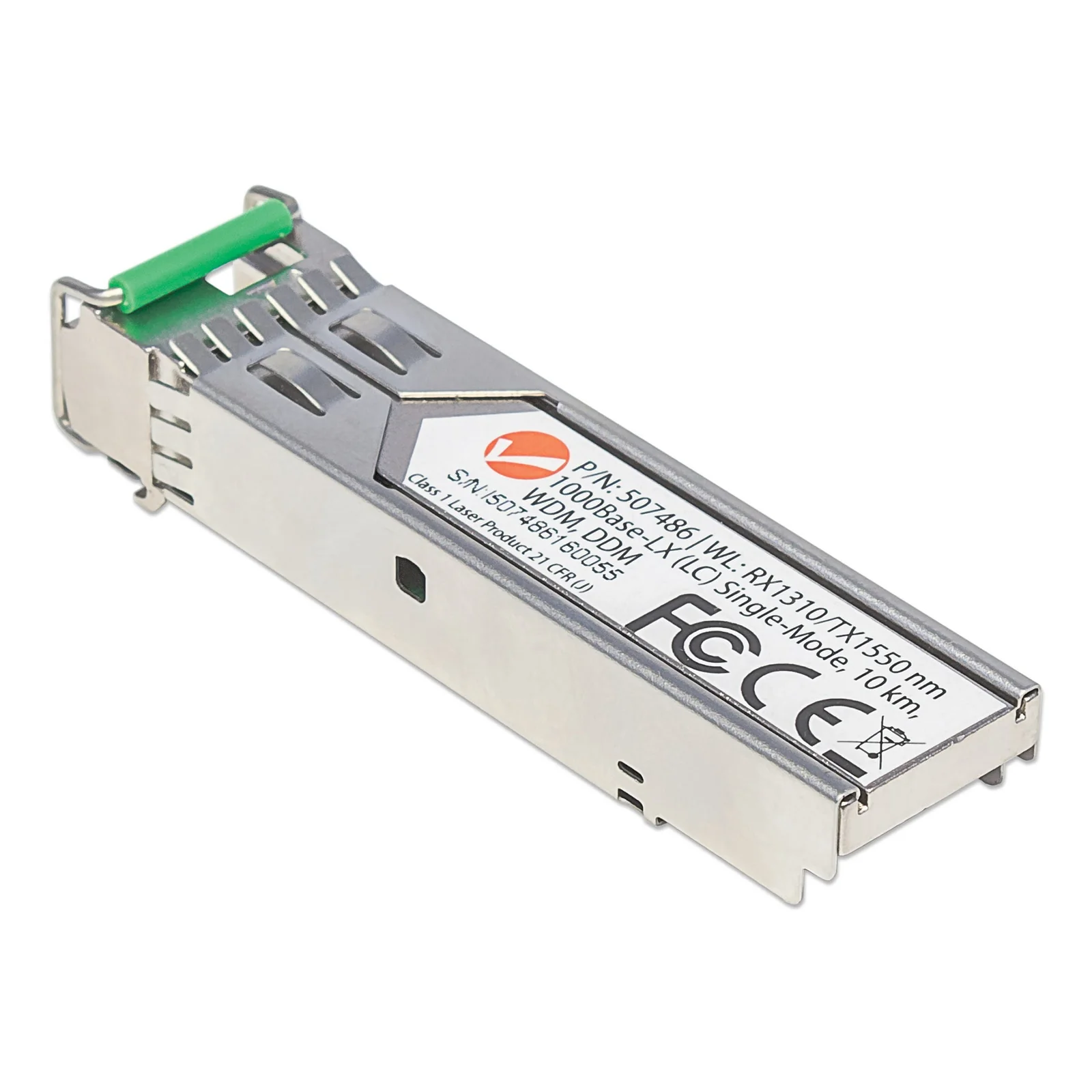 Intellinet Module émetteur-récepteur de réseau SFP WDM bidirectionnel Gigabit, 1000Base-LX (LC) monomode, 10 km, RX 1310 nm / TX 1550 nm, conforme MSA, équivalent Cisco GLC-BX-D, garantie de 3 ans