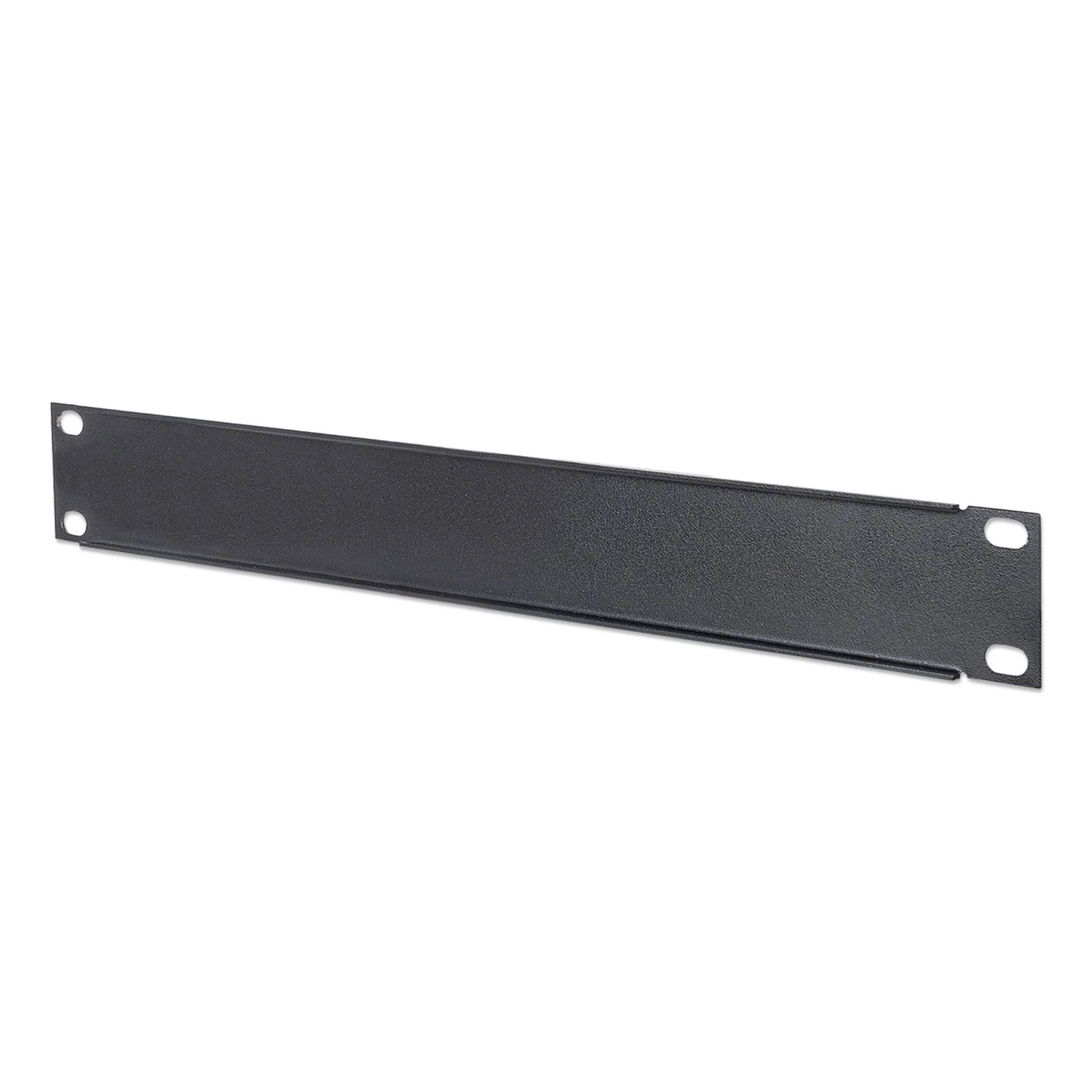 Panneau aveugle 10", 1U, cache pour espace inutilisé dans une armoire 10", métal, noir