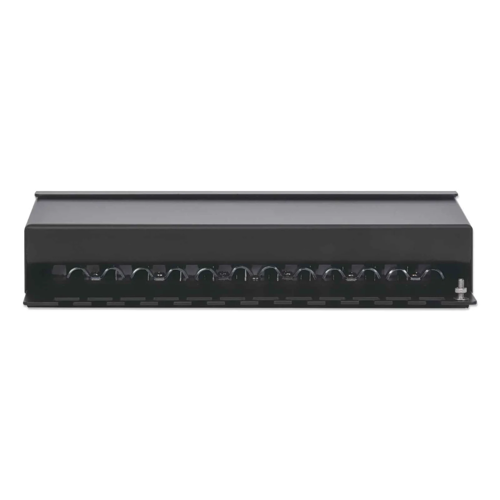 Intellinet Panneau de brassage, Cat6A, FTP, 12 ports, bureau, blindé, blocs 90° à insertion par le dessus (punch-down), noir