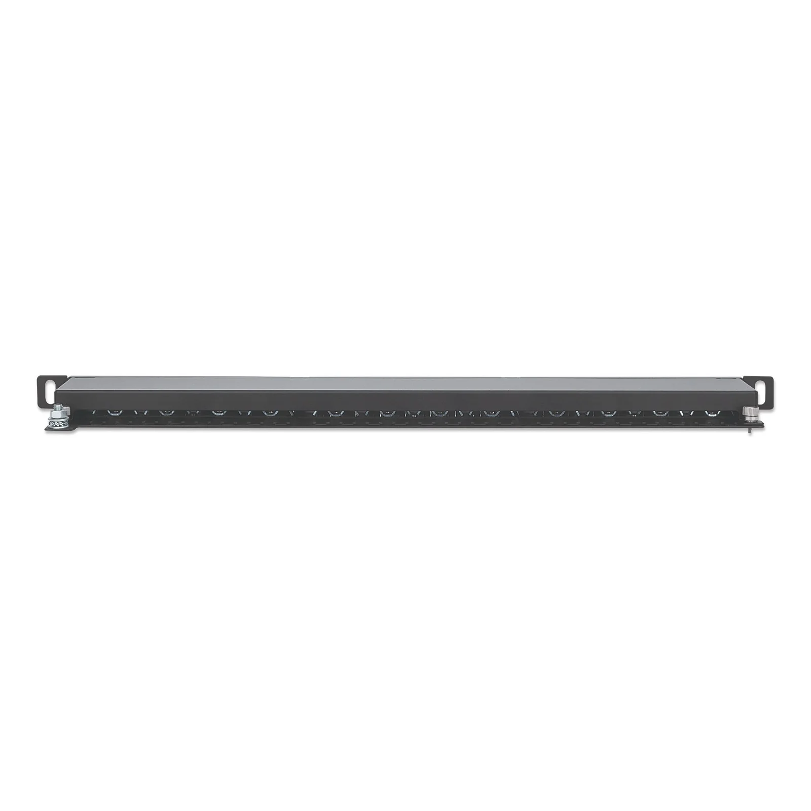 Intellinet Panneau de brassage, Cat6A, FTP, 24 ports, 19", 0,5U, blindé, blocs 90° à insertion par le dessus (punch-down), noir