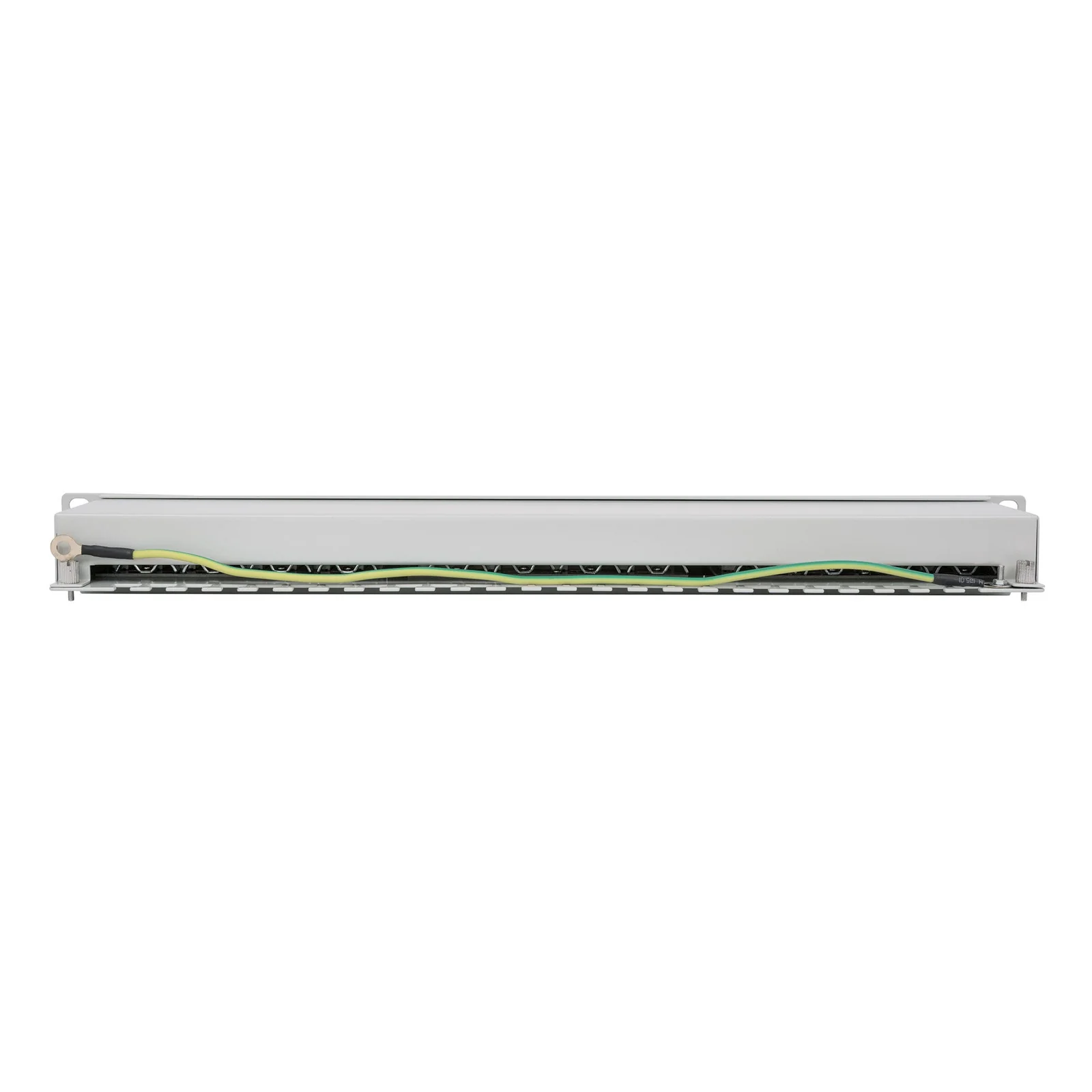 Intellinet Panneau de brassage, Cat6A, FTP, 24 ports, 1U, blindé, blocs 90° à insertion par le dessus (punch-down), gris