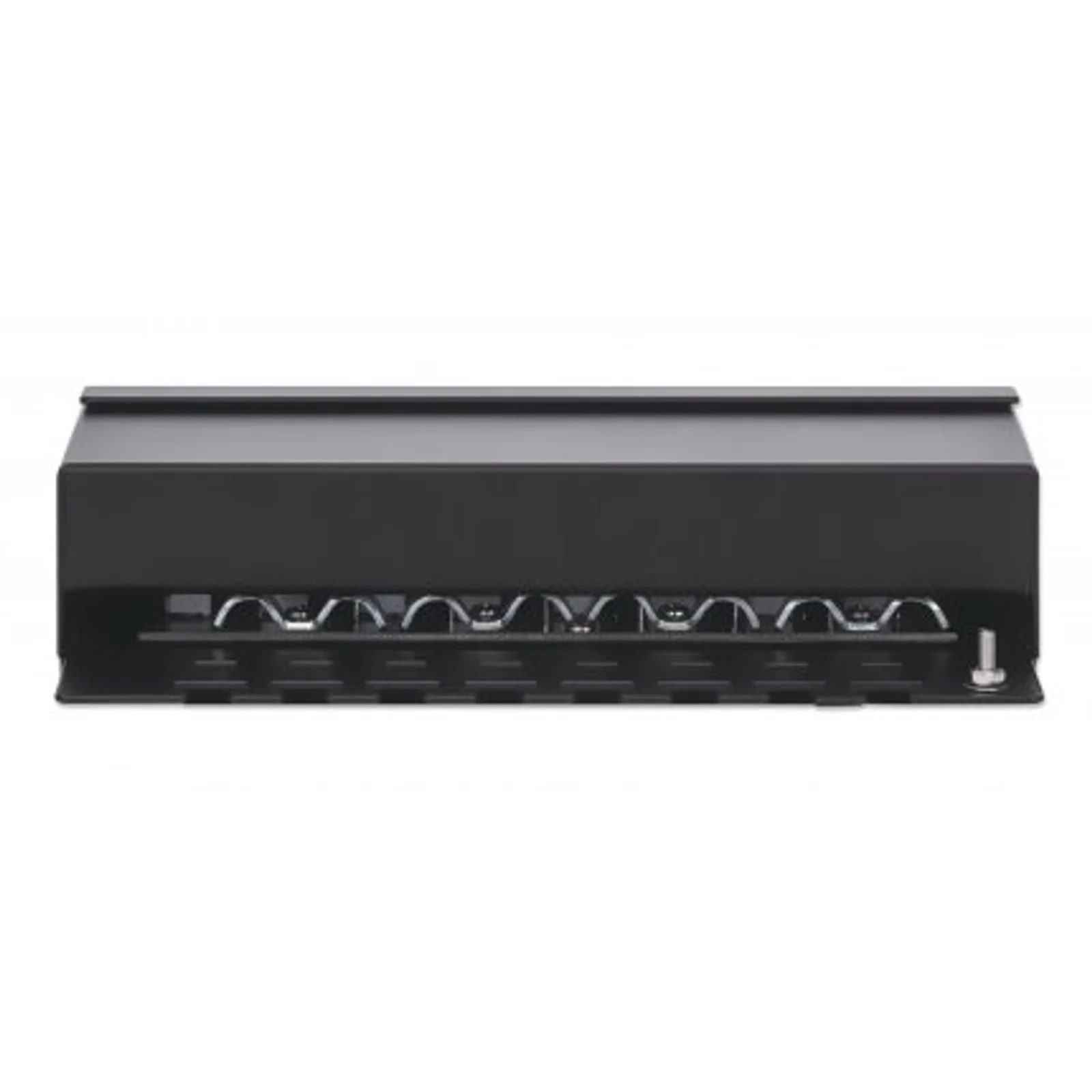 Intellinet Panneau de brassage, Cat6A, FTP, 8 ports, bureau, blindé, blocs 90° à insertion par le dessus (punch-down), noir