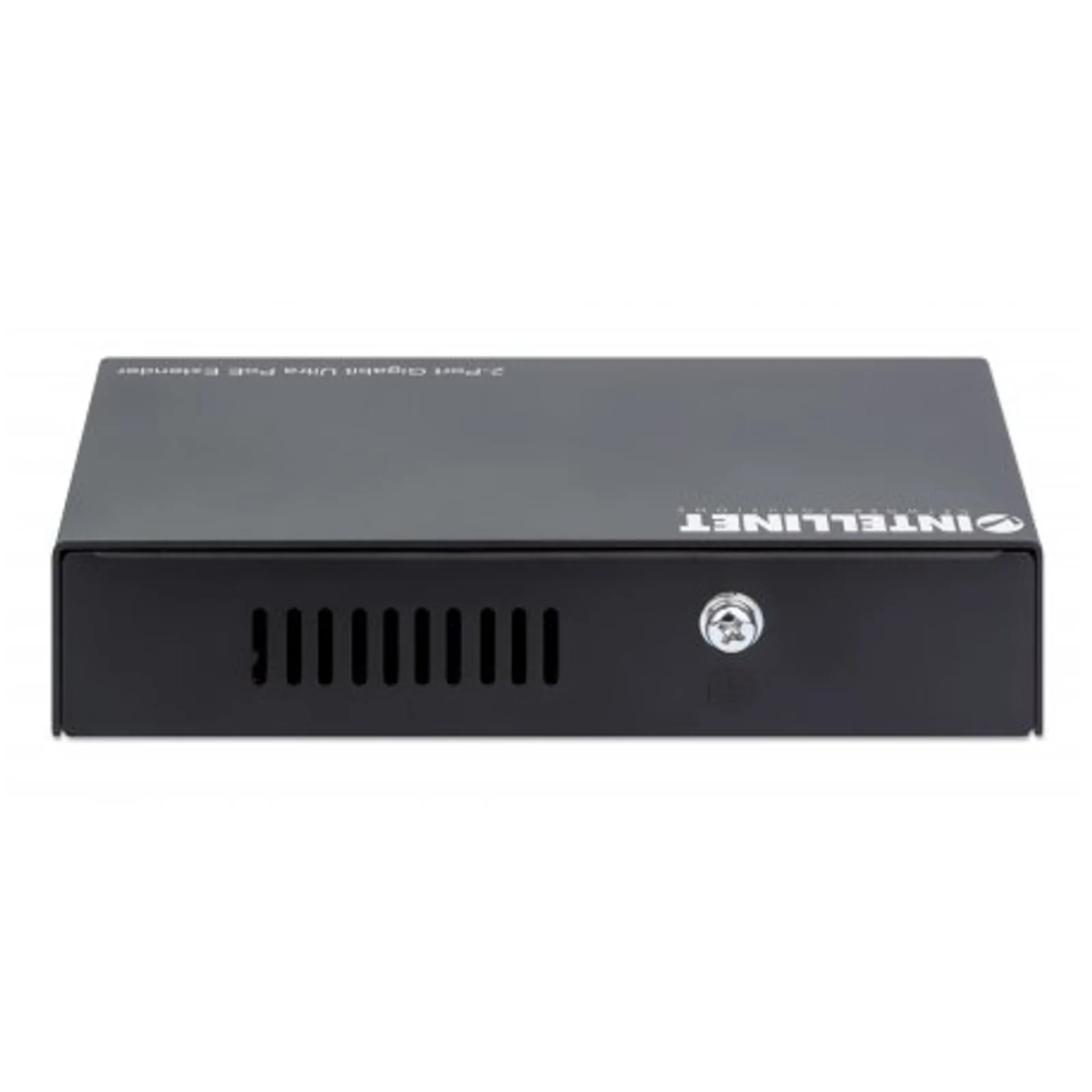 Intellinet Prolongateur Ultra PoE Gigabit 2 ports, extension PoE jusqu’à 100 m, budget PoE 60 W, 2 ports PSE de 30 W chacun, compatible IEEE 802.3bt/at/af, boîtier métal, Alimentation par Ethernet, Power Over Ethernet, garantie de 3 ans