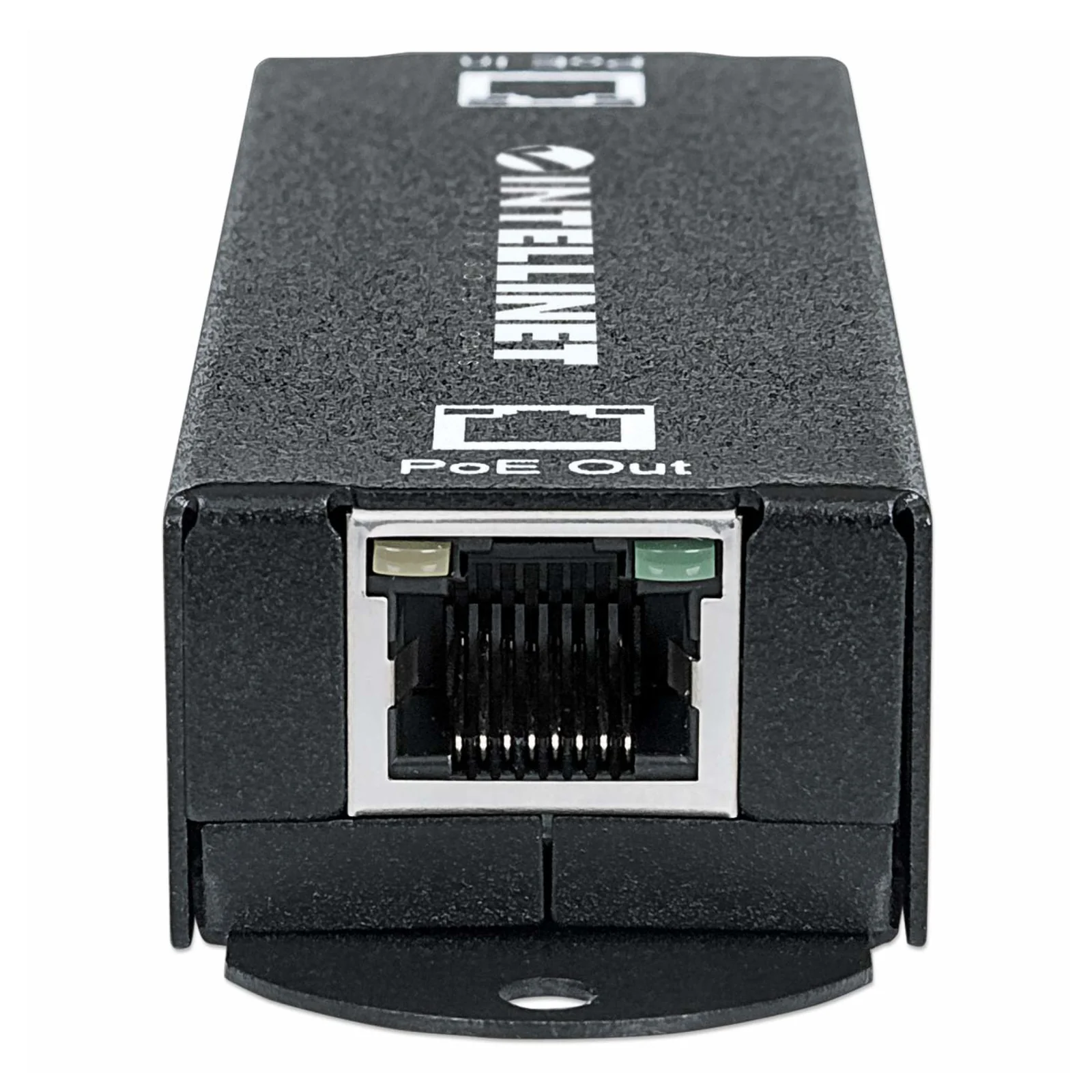 Intellinet Répéteur-extenseur PoE+ Gigabit haute puissance, IEEE 802.3at/af, Alimentation par Ethernet, Power Over Ethernet, boîtier métal, garantie de 3 ans