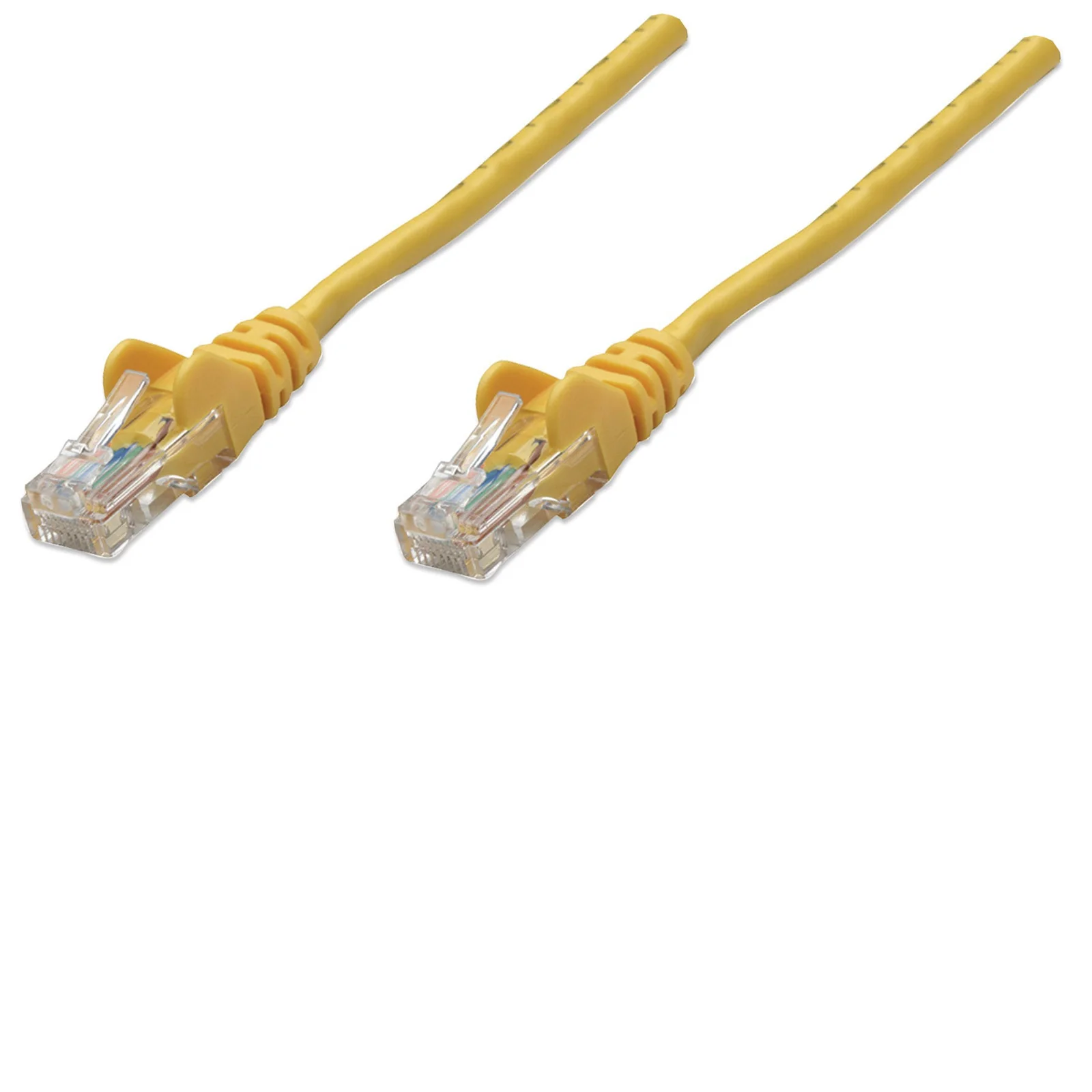 RJ-45, M/M, 1m câble de réseau Jaune Cat5e U/UTP (UTP)