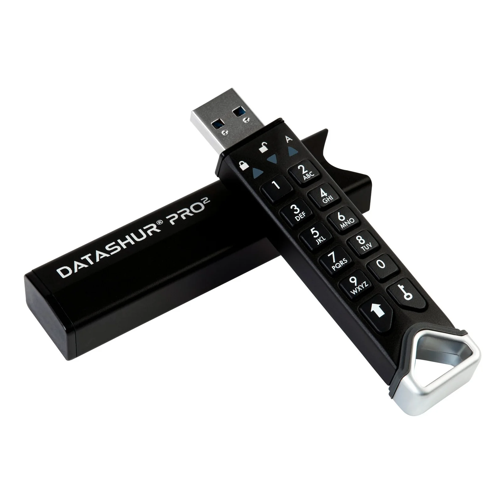 iStorage datAshur PRO2 lecteur USB flash 128 Go USB Type-A 3.2 Gen 1 (3.1 Gen 1) Noir