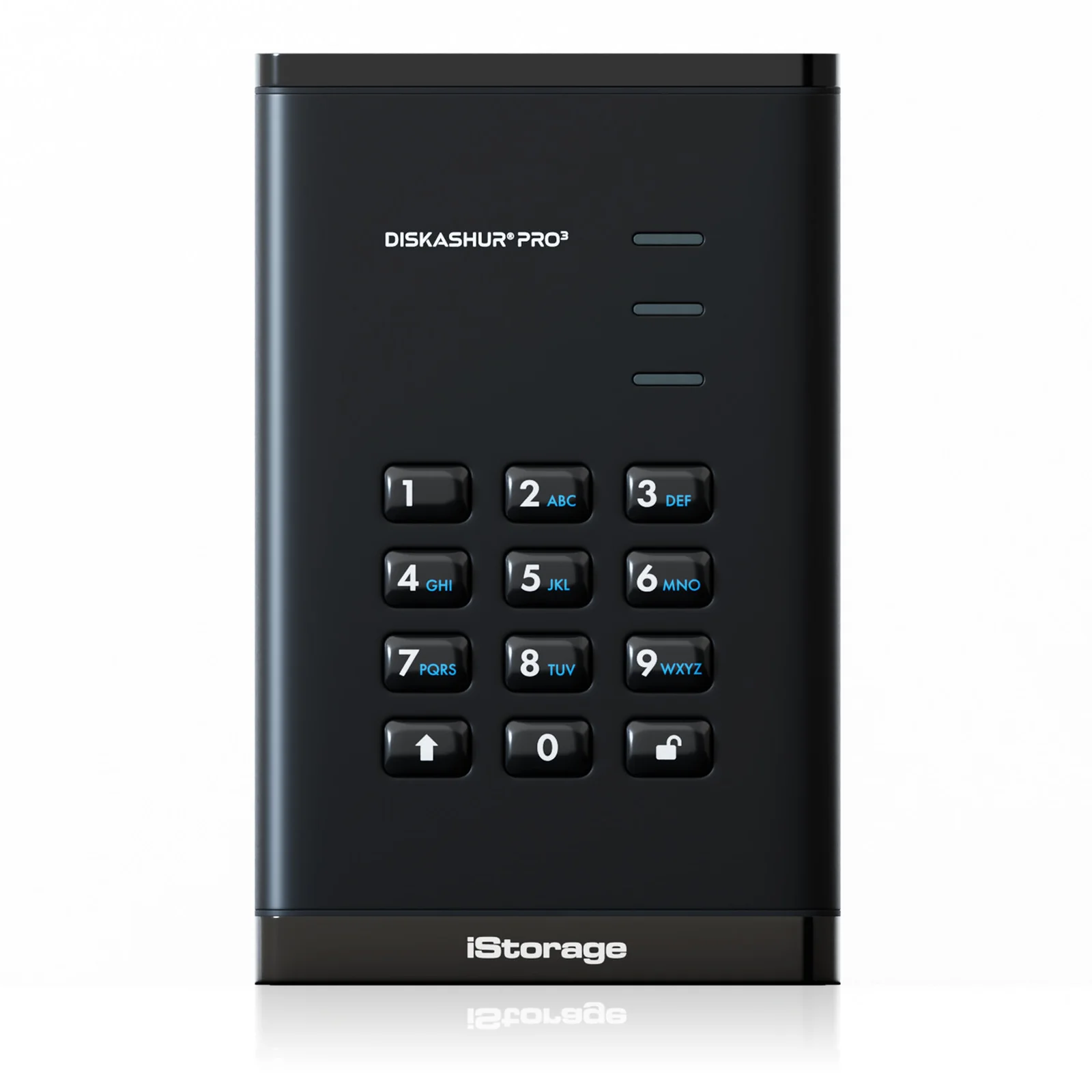 diskAshur PRO3 SSD 2 To USB Type-A / USB Type-C 3.2 Gen 1 (3.1 Gen 1) Noir
