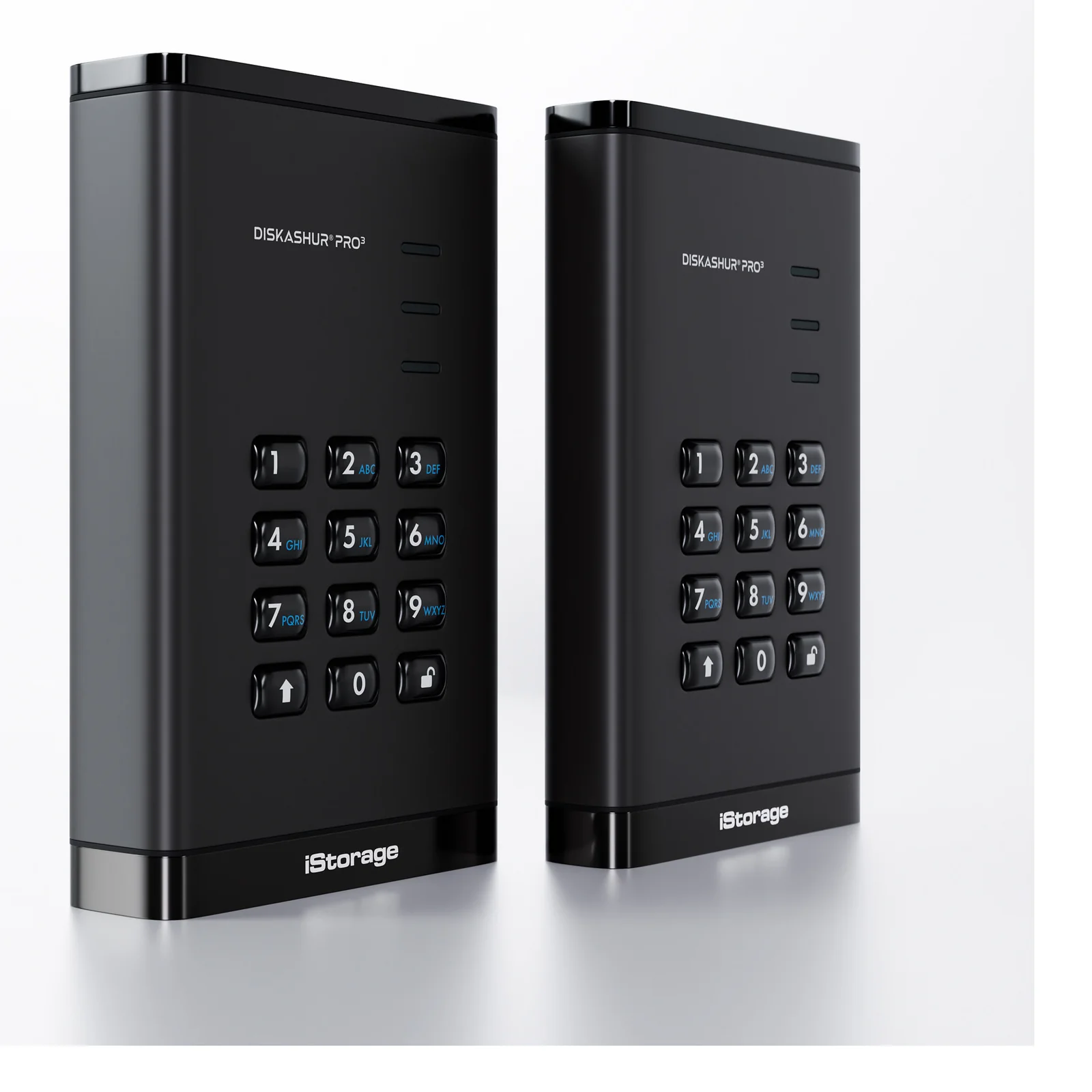 iStorage diskAshur PRO3 SSD 512 Go USB Type-A / USB Type-C 3.2 Gen 1 (3.1 Gen 1) Noir
