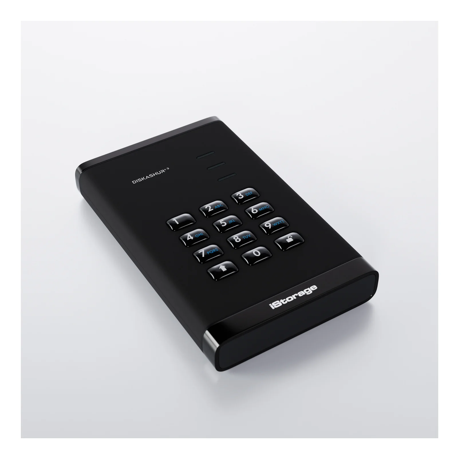 iStorage diskAshur3 HDD 256-bit 5TB - Black
