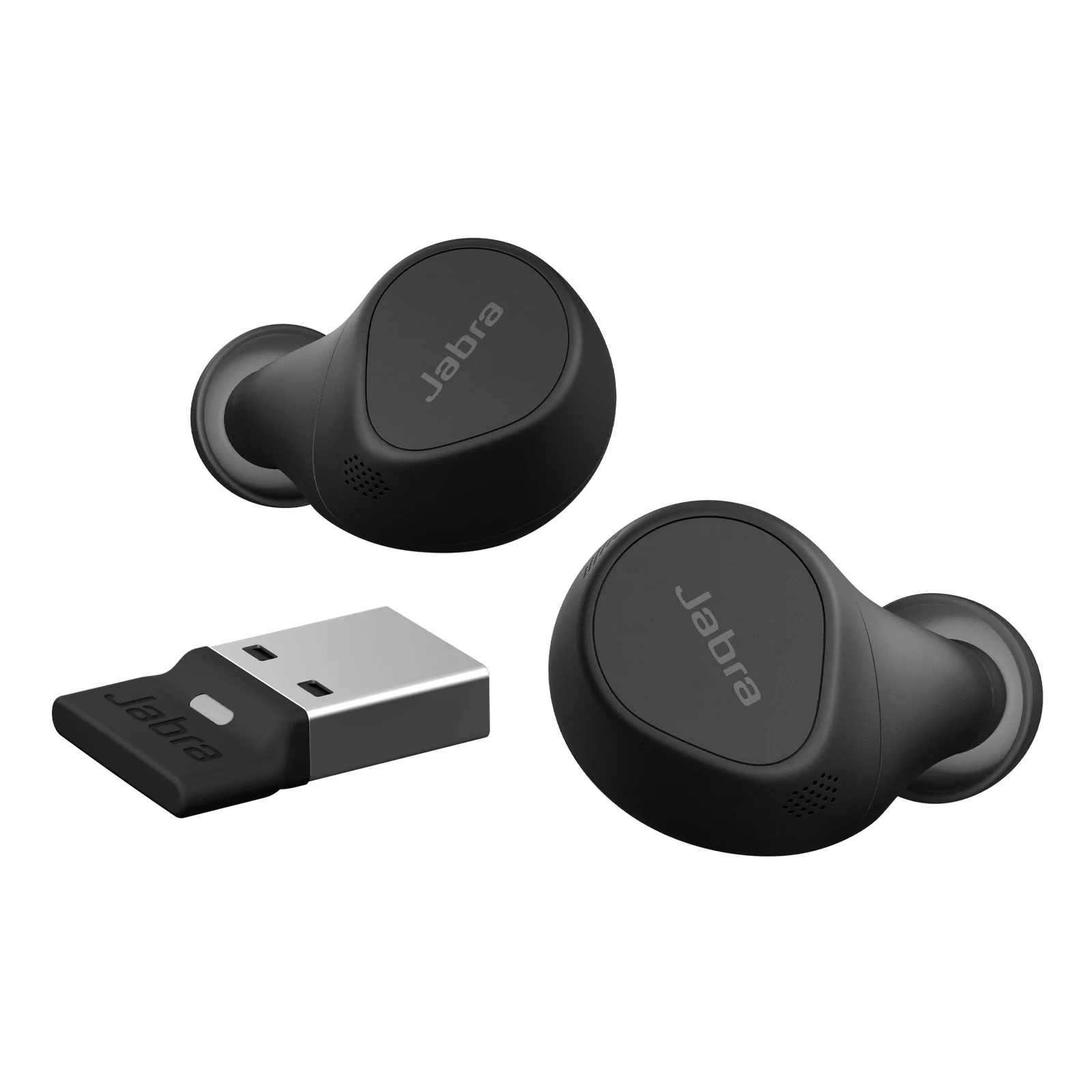 Jabra Evolve2 Buds Casque True Wireless Stereo (TWS) Ecouteurs Appels/Musique Bluetooth Noir