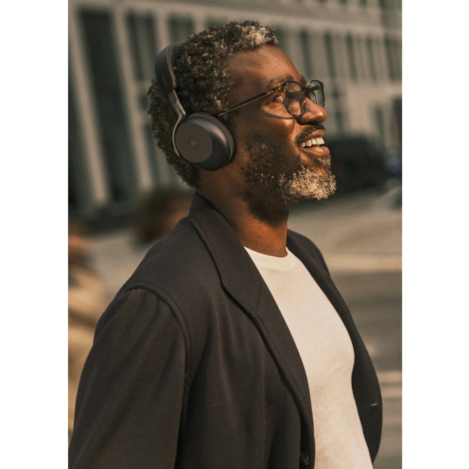 Jabra Evolve3 75 Casque Arceau USB Type-C Bluetooth Noir