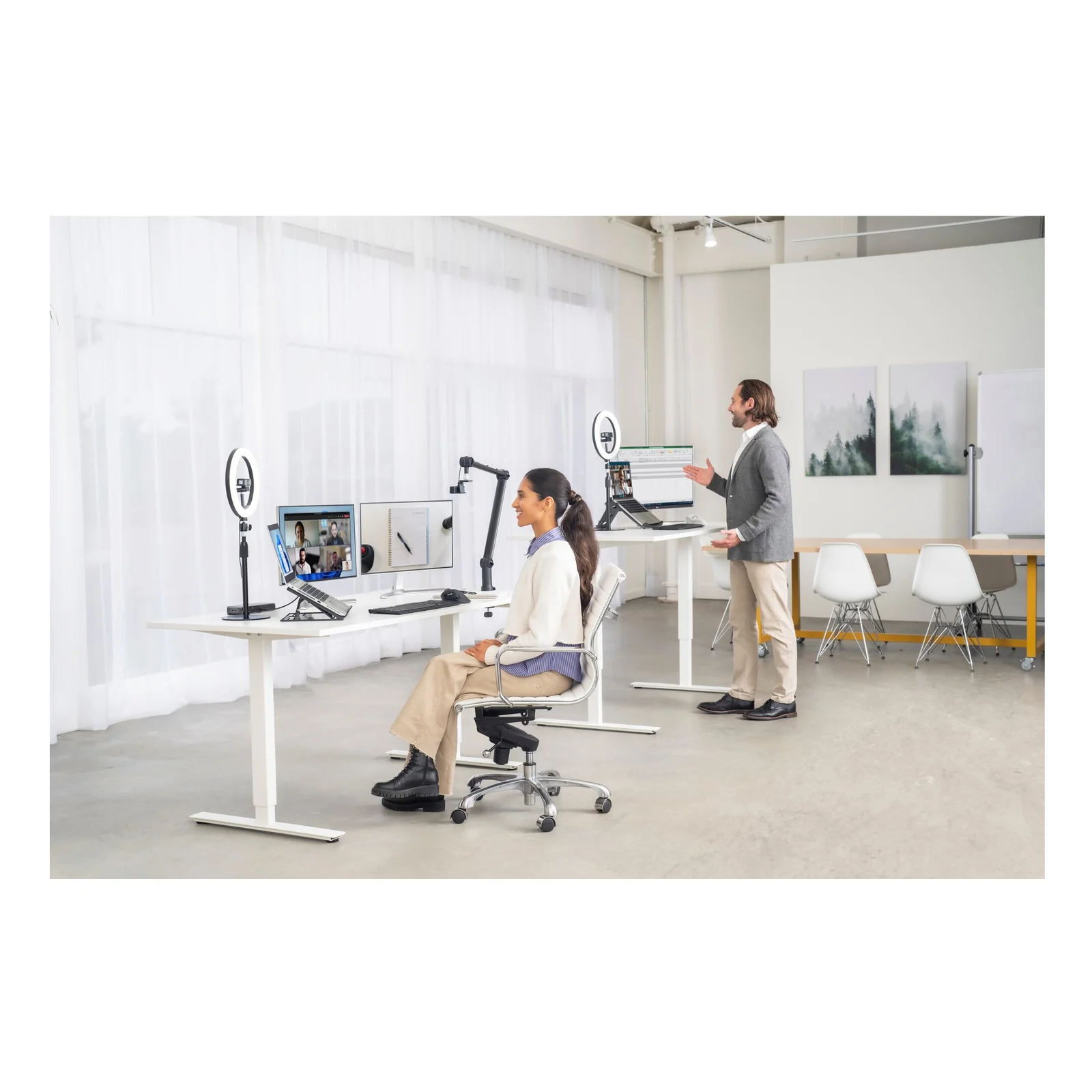 Kensington A1010 Support télescopique de bureau pour webcam