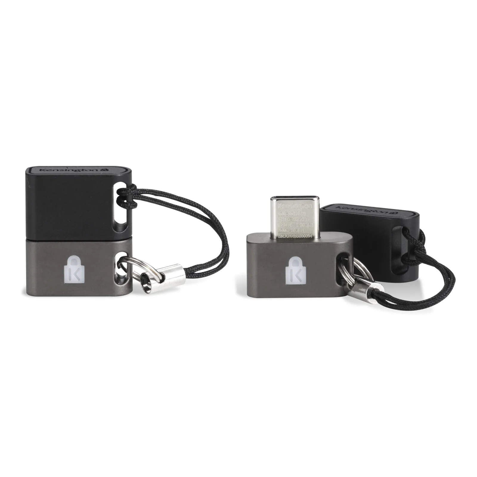 Kensington Clé de sécurité à empreintes digitales VeriMark Guard USB-C - FIDO2, WebAuthn/CTAP2.1 et FIDO U2F