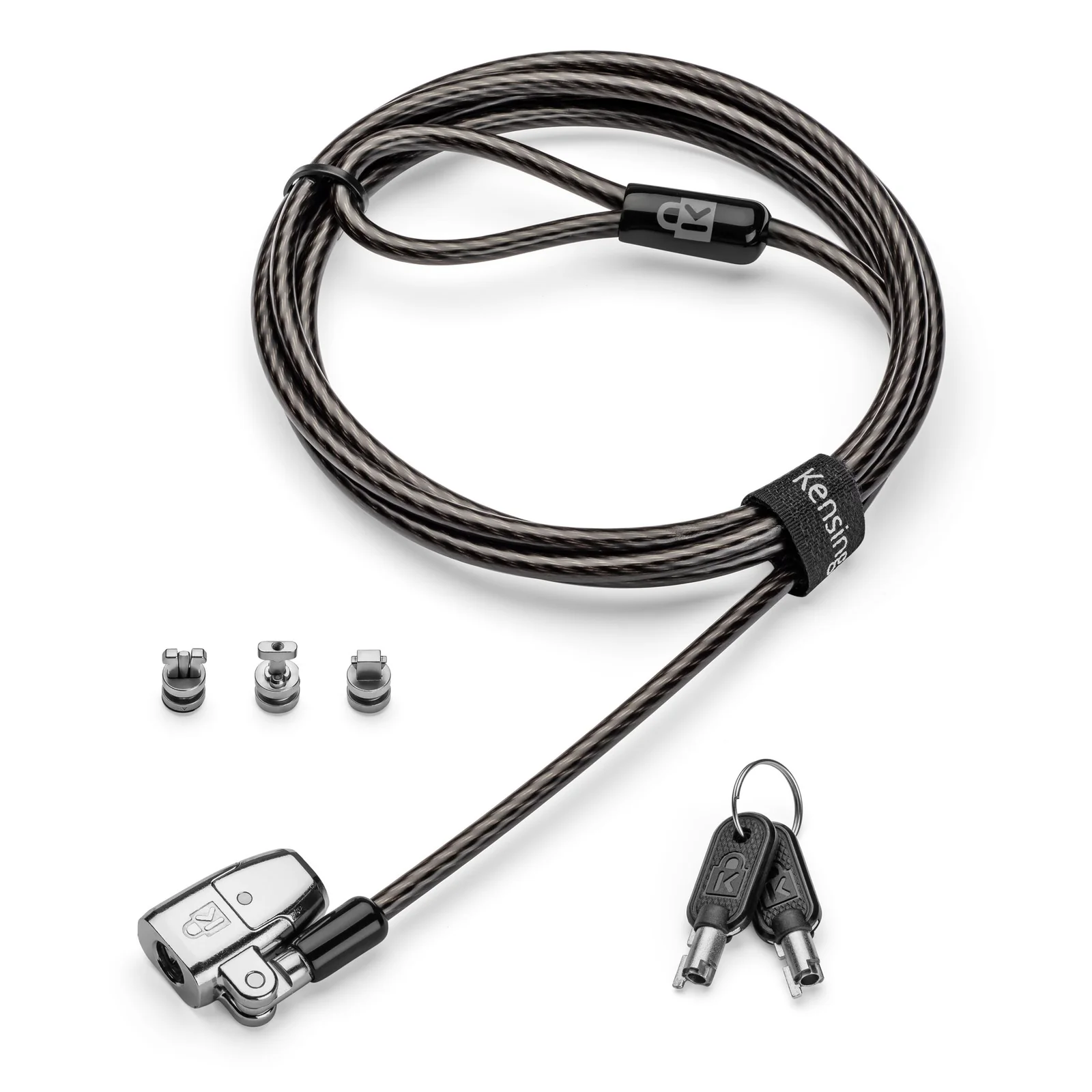 ClickSafe 2.0 Universal, câble antivol à clé 3-en-1