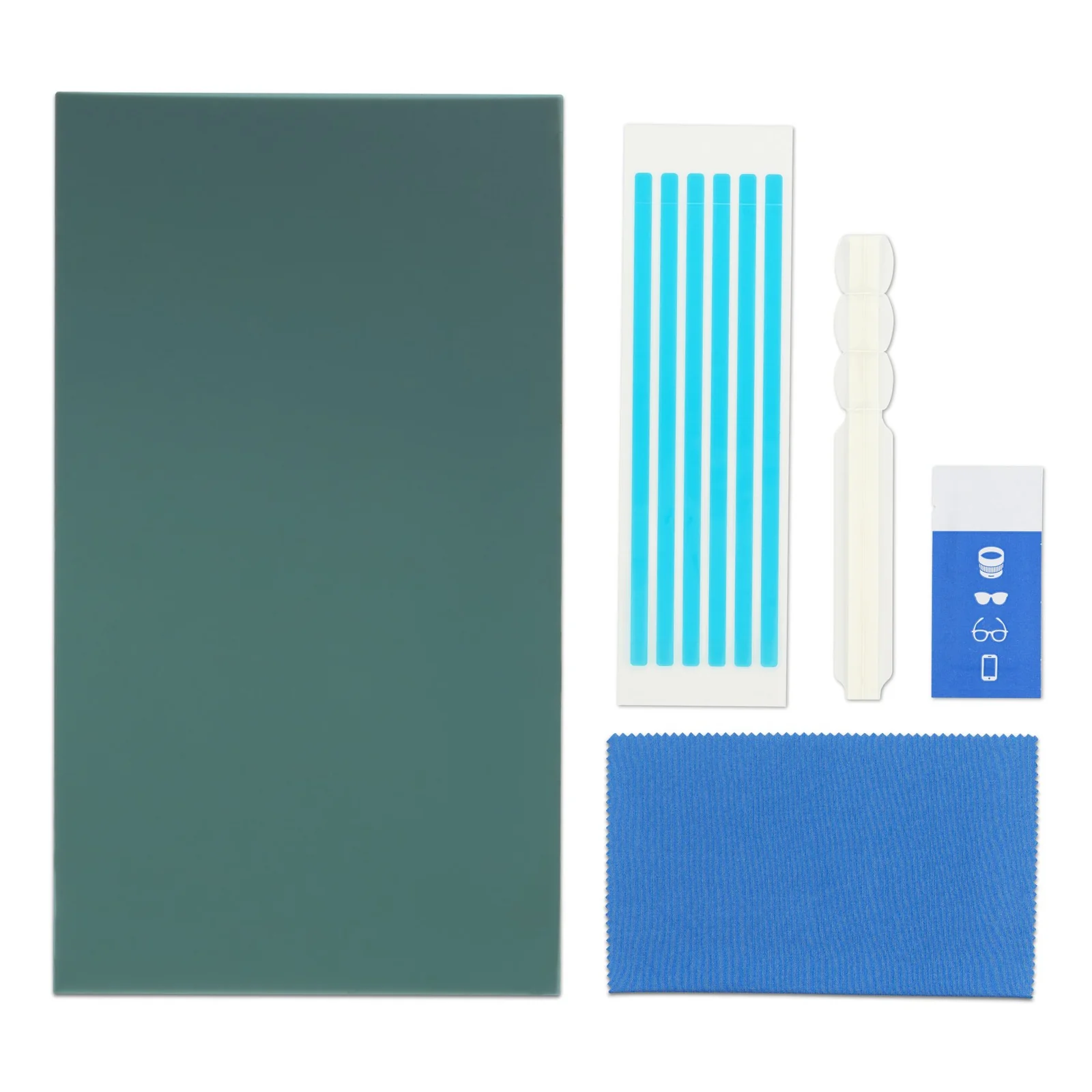 Filtre Kensington K52929EU à plat avec bandes adhésives et accessoires de pose inclus