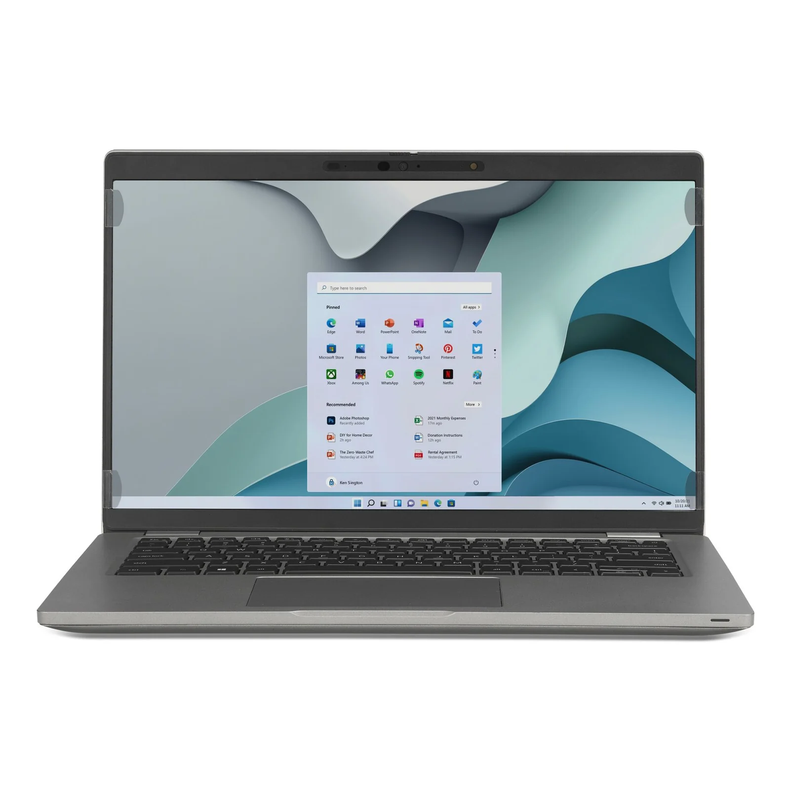 Kensington Filtre de confidentialité EQ pour ordinateurs portables 13,3” 16:9