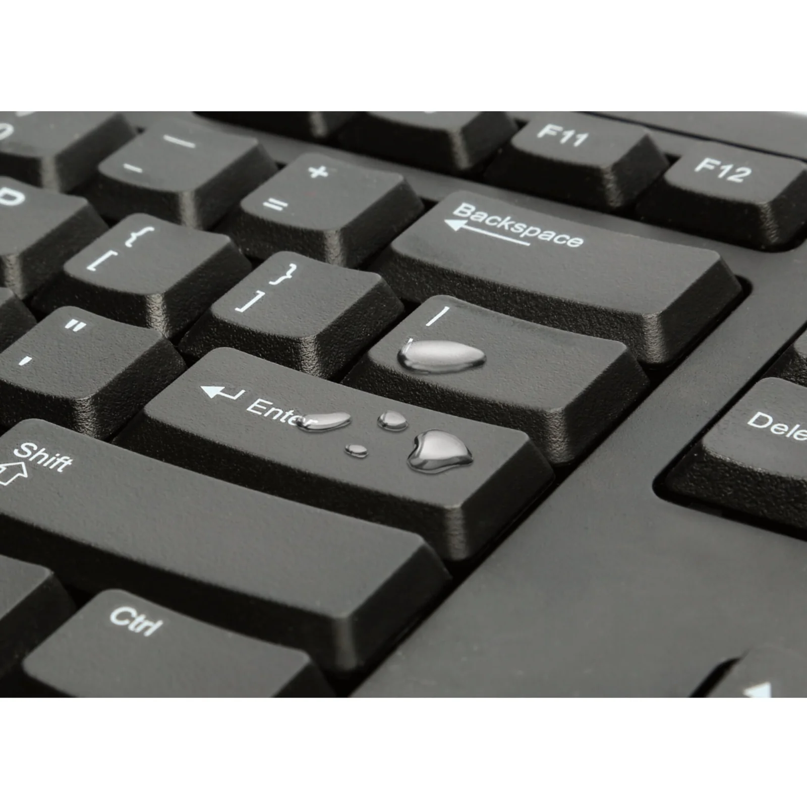 Gros plan sur les touches de fonction et le pavé numérique du clavier Kensington KB100 EQ
