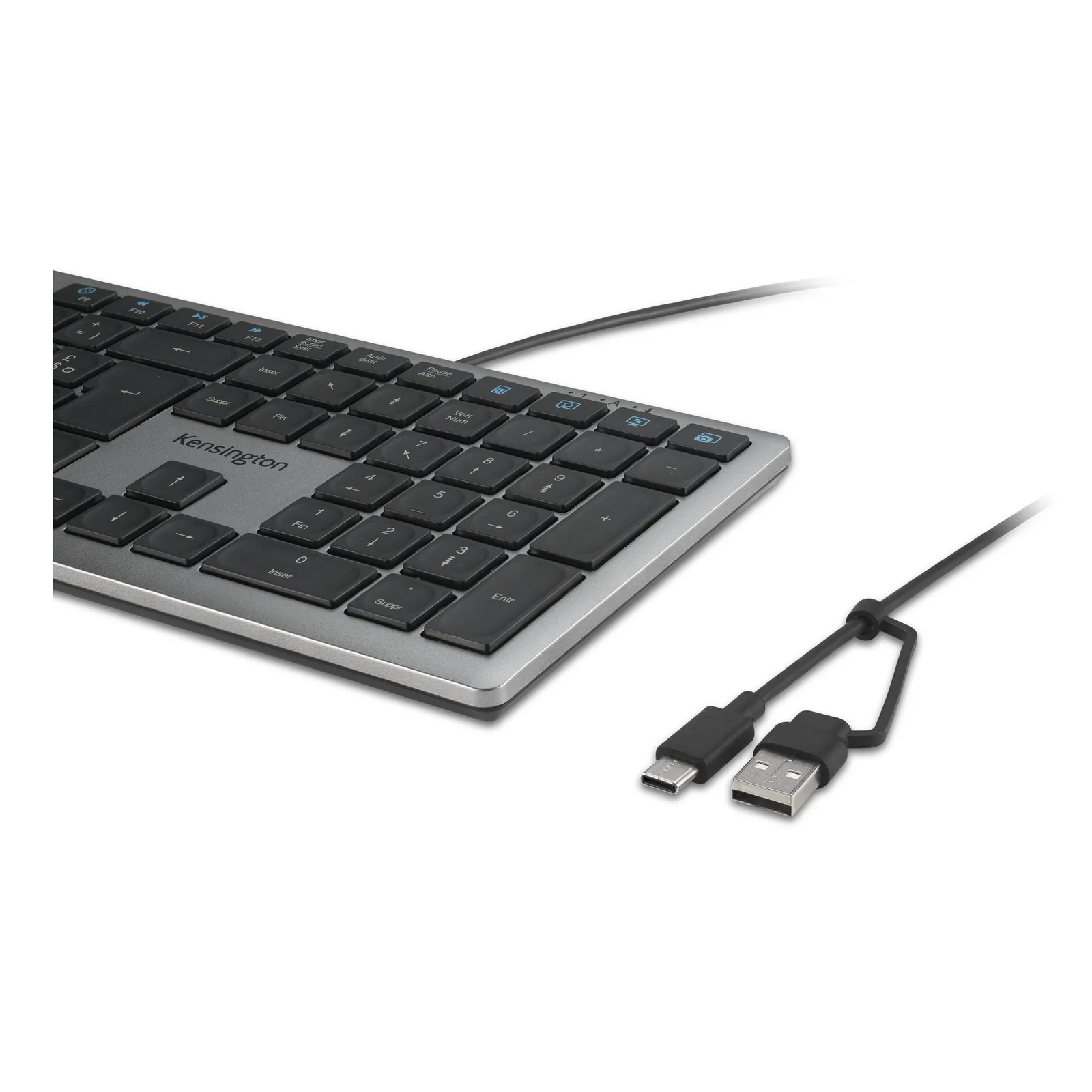 Kensington KB515 EQ Clavier filaire USB-C/USB-A