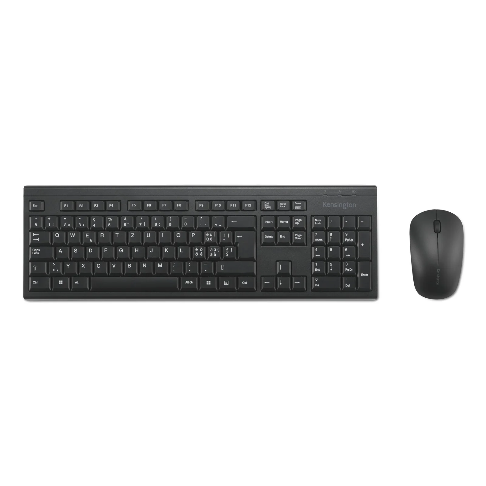Kensington KM150 EQ Kit clavier + souris sans fil (Swiss-Layout)