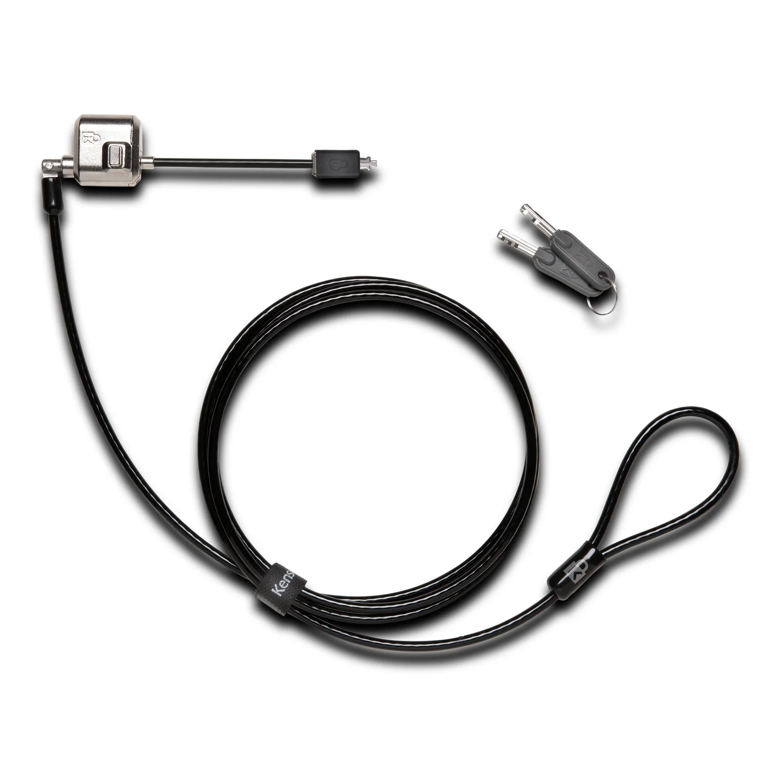 Kit complet Kensington K67890WW, câble antivol avec serrure et deux clés plates fournies