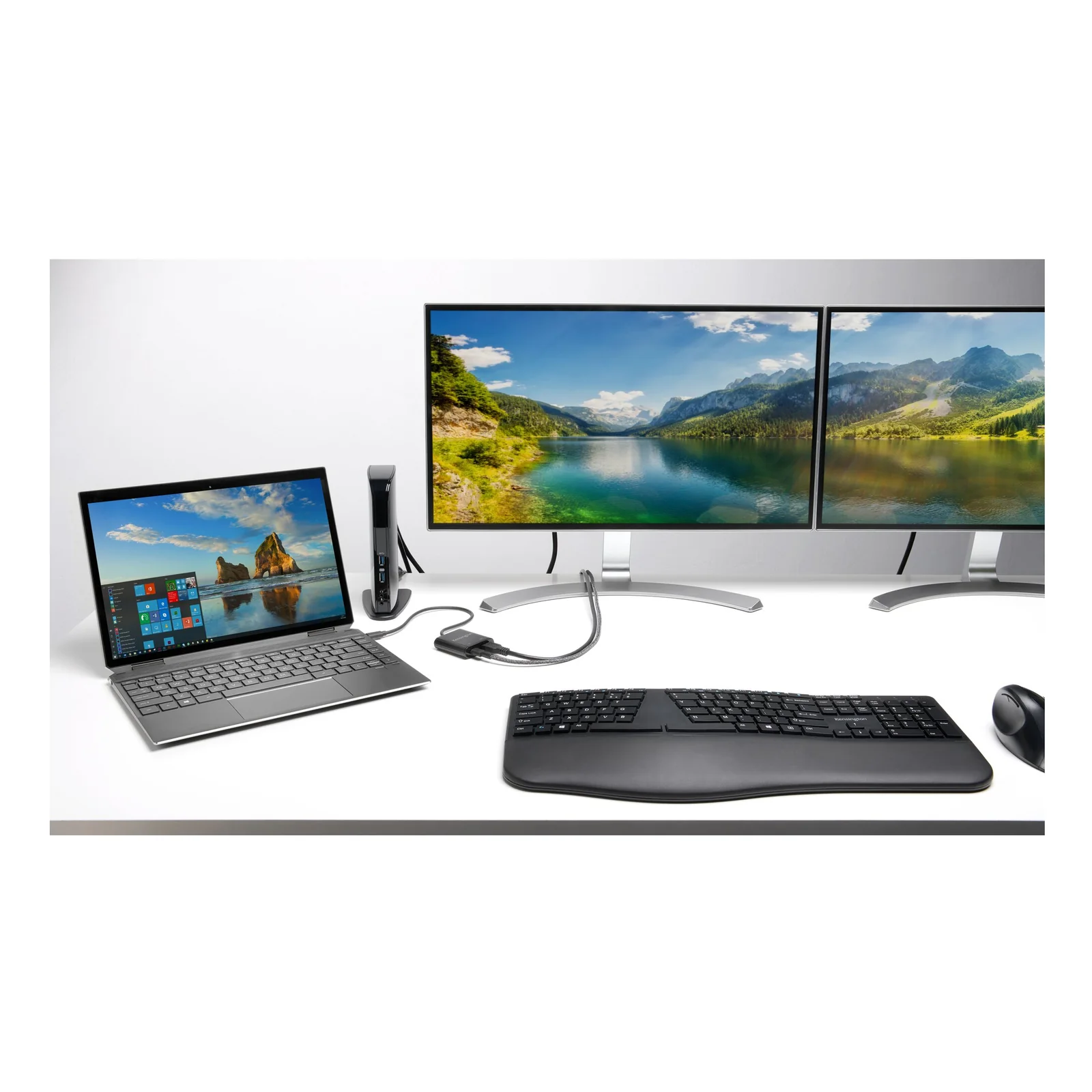 Kensington Pro Fit Ergo clavier Bluetooth Noir